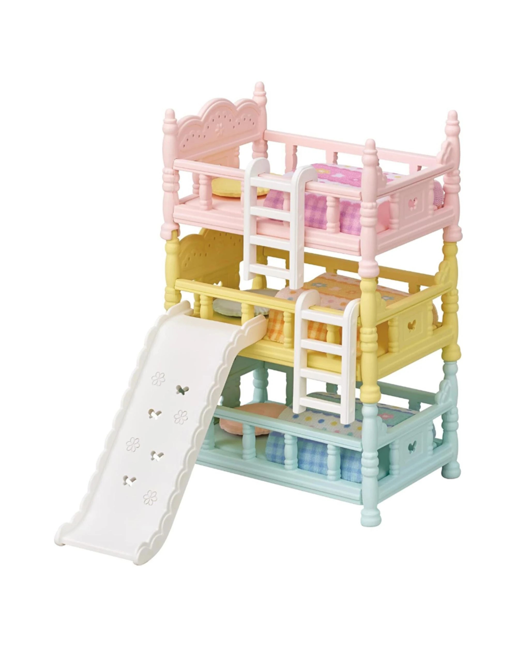 2 Sylvanian Families Triple Bunk Beds with Slide, 2 of 5