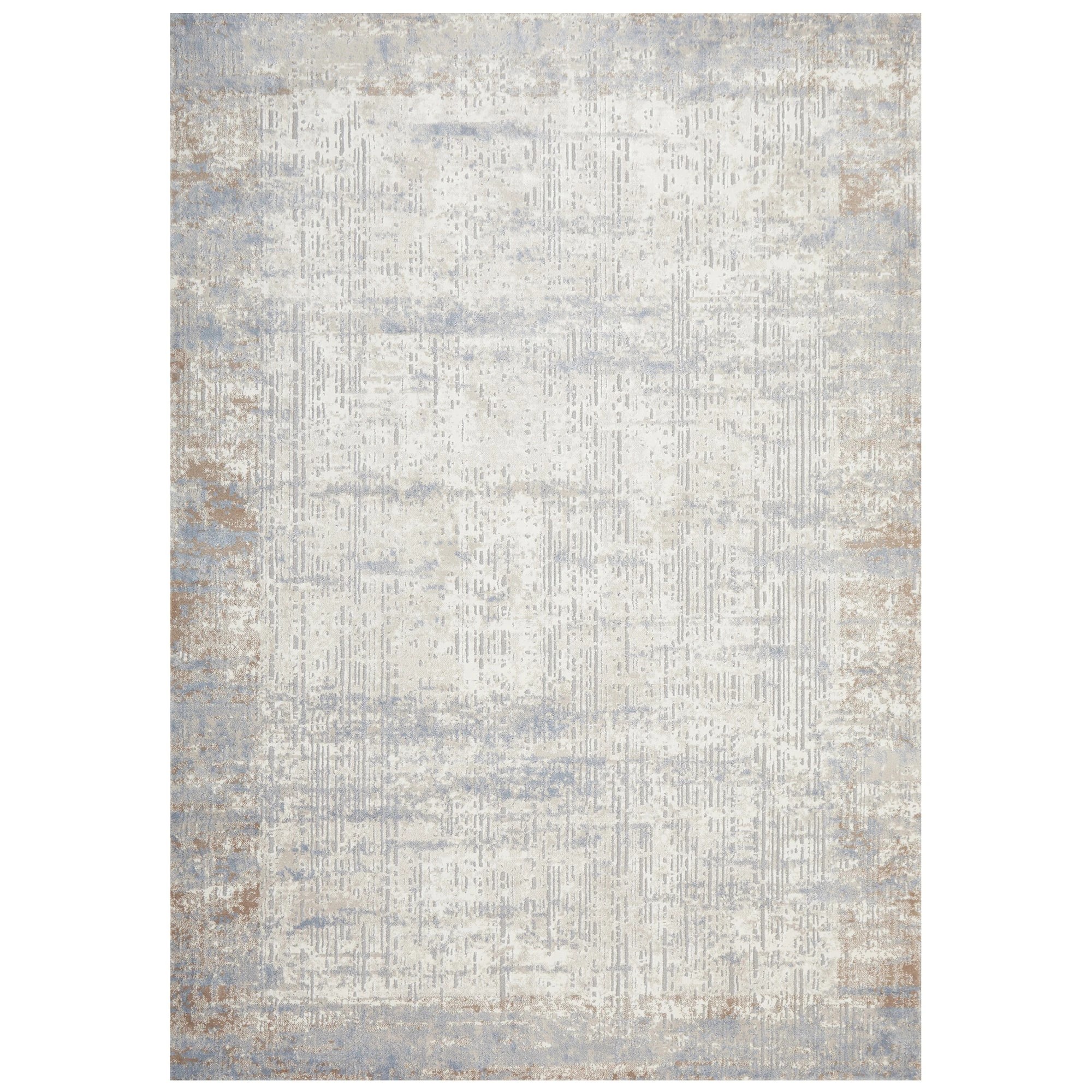 1 Common Ground Rugs Headland Nola 400x300cm - Extra Extra Large Pet Friendly Floor Rug - White, 1 of 7