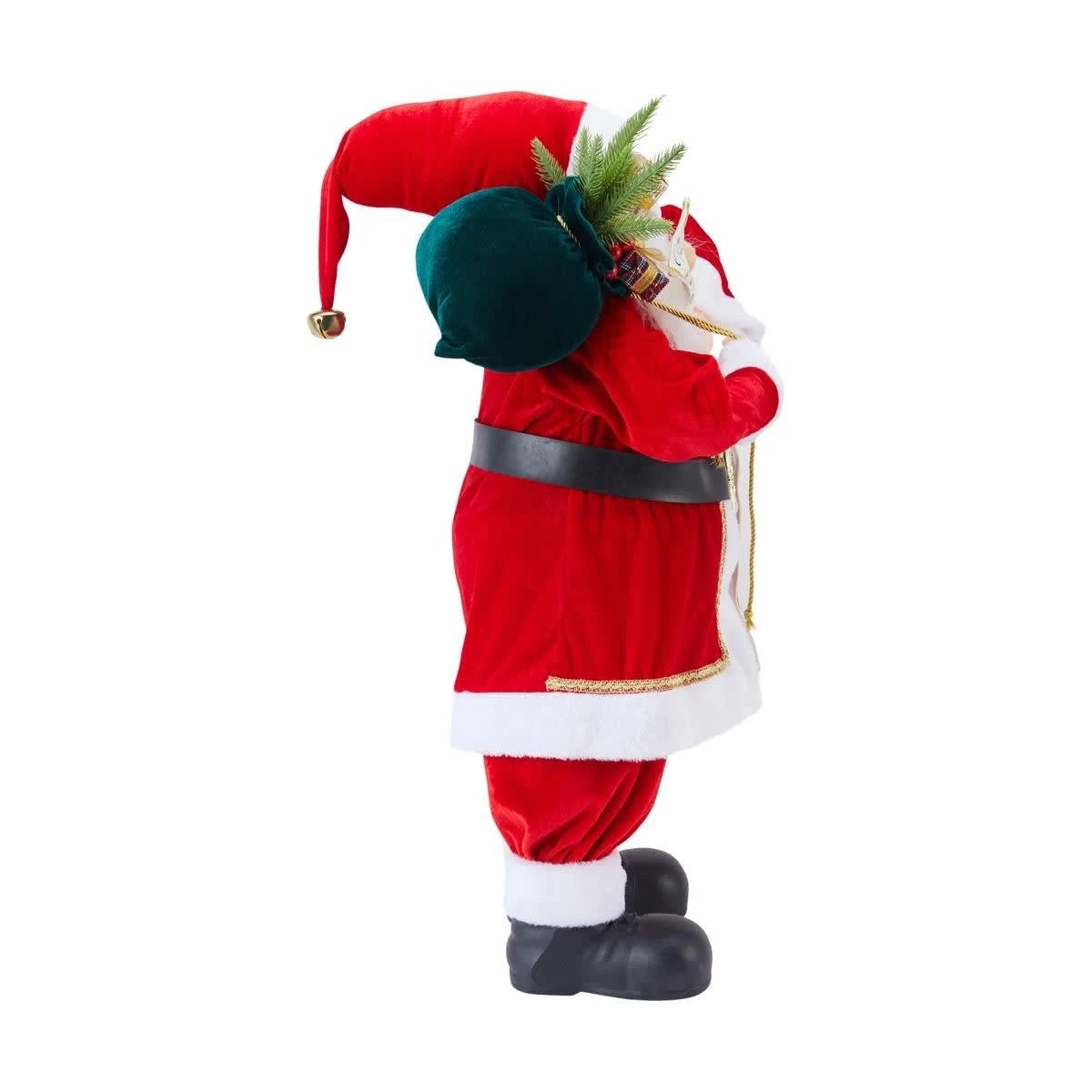 3 Light Up Traditional Santa, 3 of 6