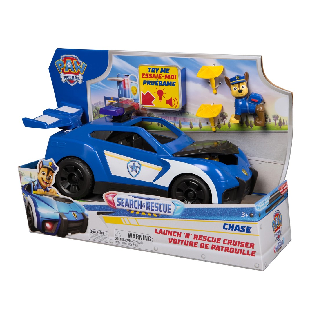 2 PAW Patrol Search and Rescue Launch and Rescue Chase Cruiser, 2 of 6