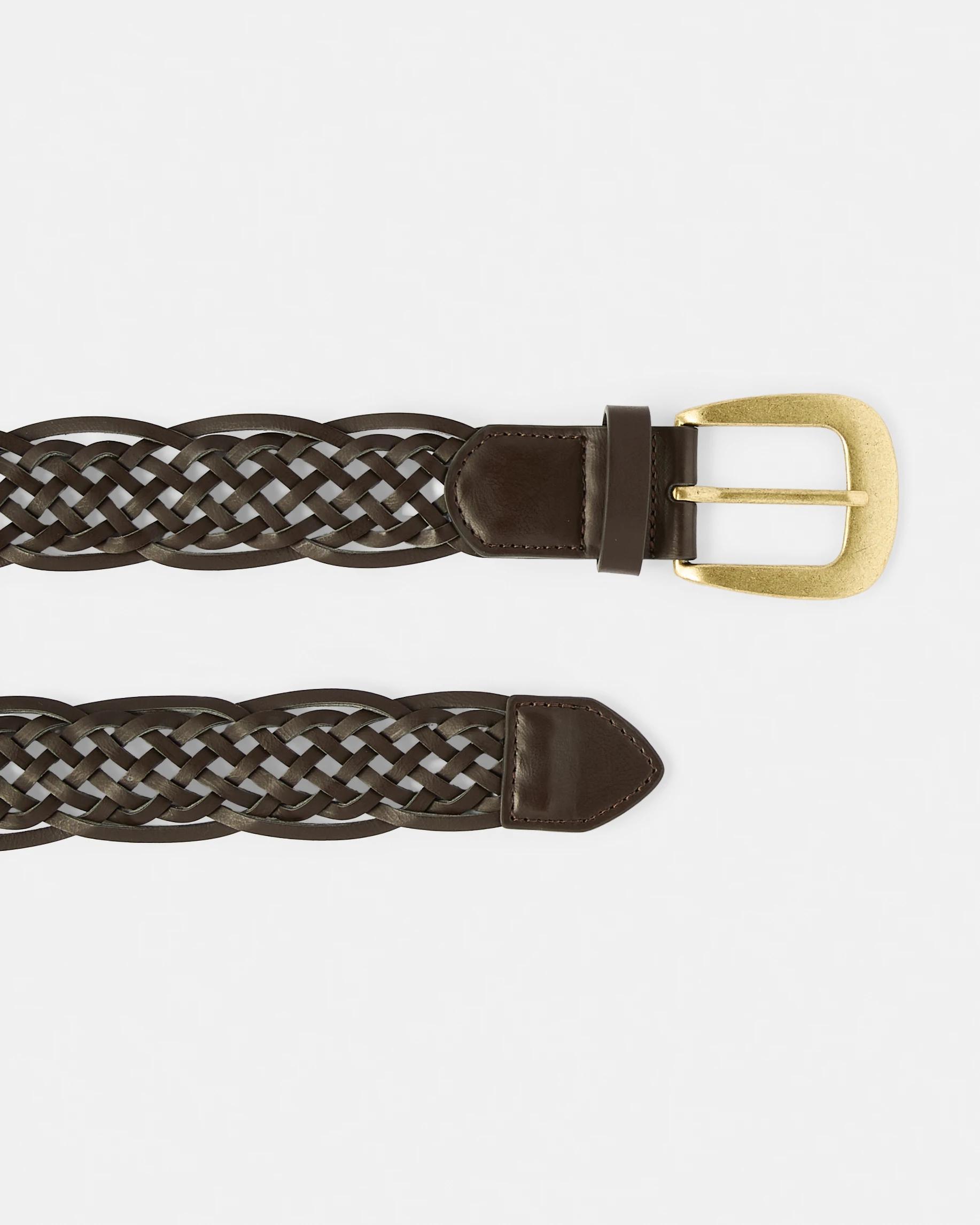 2 Braided Belt Deep Fudge, 2 of 5