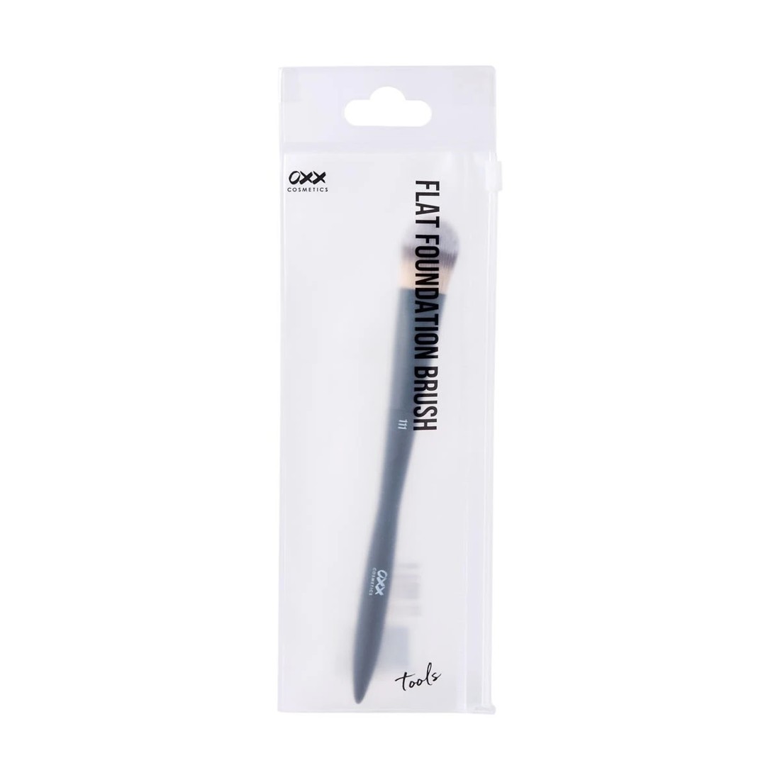 5 OXX Cosmetics 111 Flat Foundation Brush - Black, 5 of 5