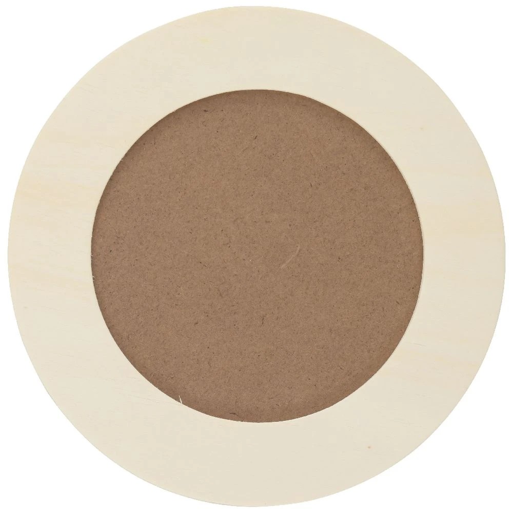 3 Kadink Round Wooden Photo Frame 10.3cm, 3 of 4