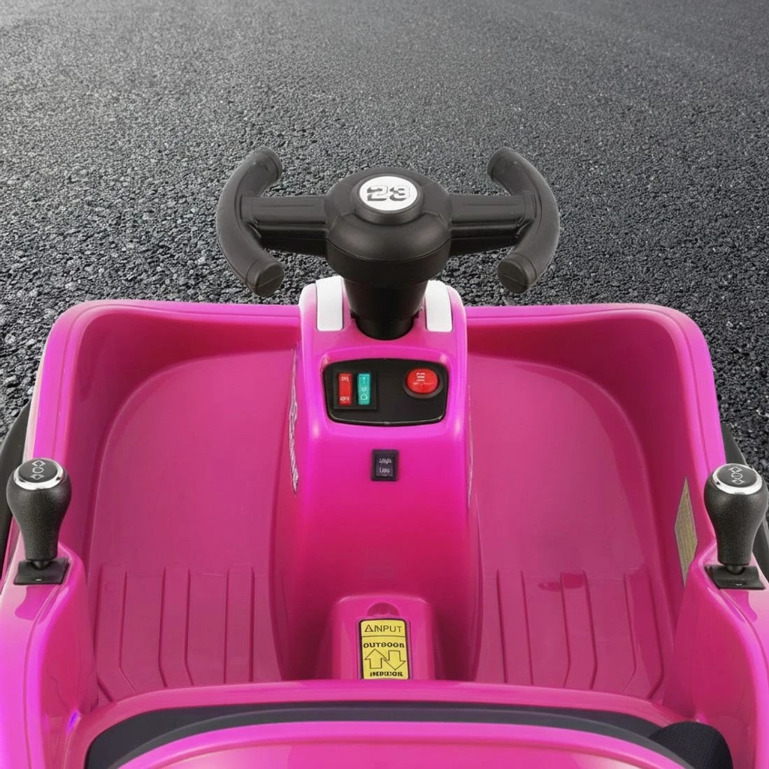 3 Rigo Kids Ride On Car Bumper Kart 6V Electric Toys Cars Remote Control - Pink, 3 of 5