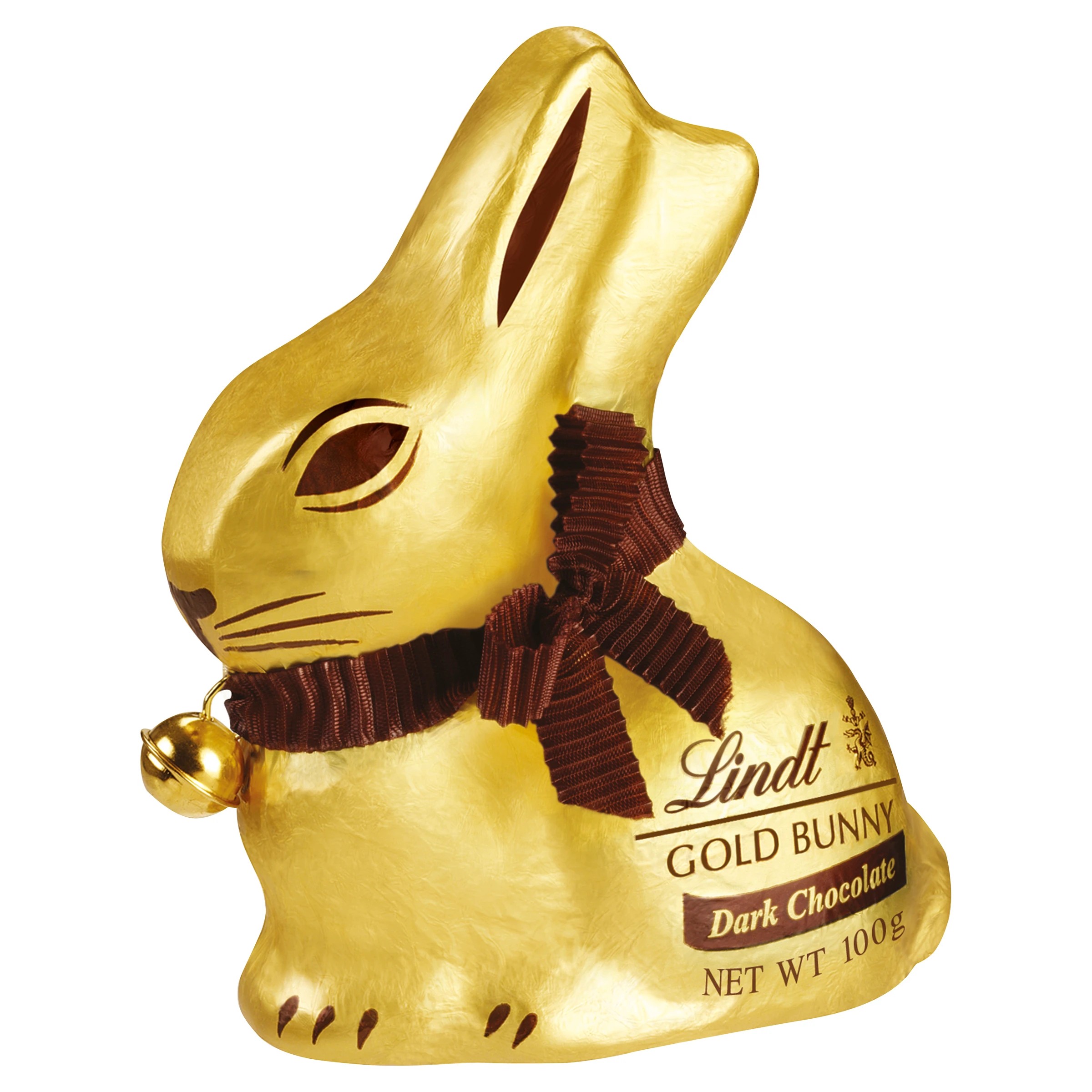 1 Lindt Dark Chocolate Gold Bunny 100g, 1 of 8