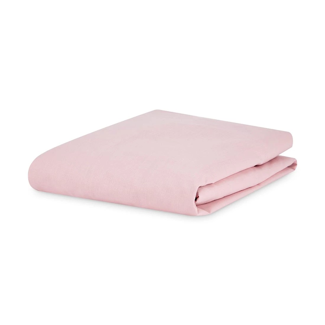 2 180 Thread Count Fitted Sheet - Double Bed, Pink, 2 of 4
