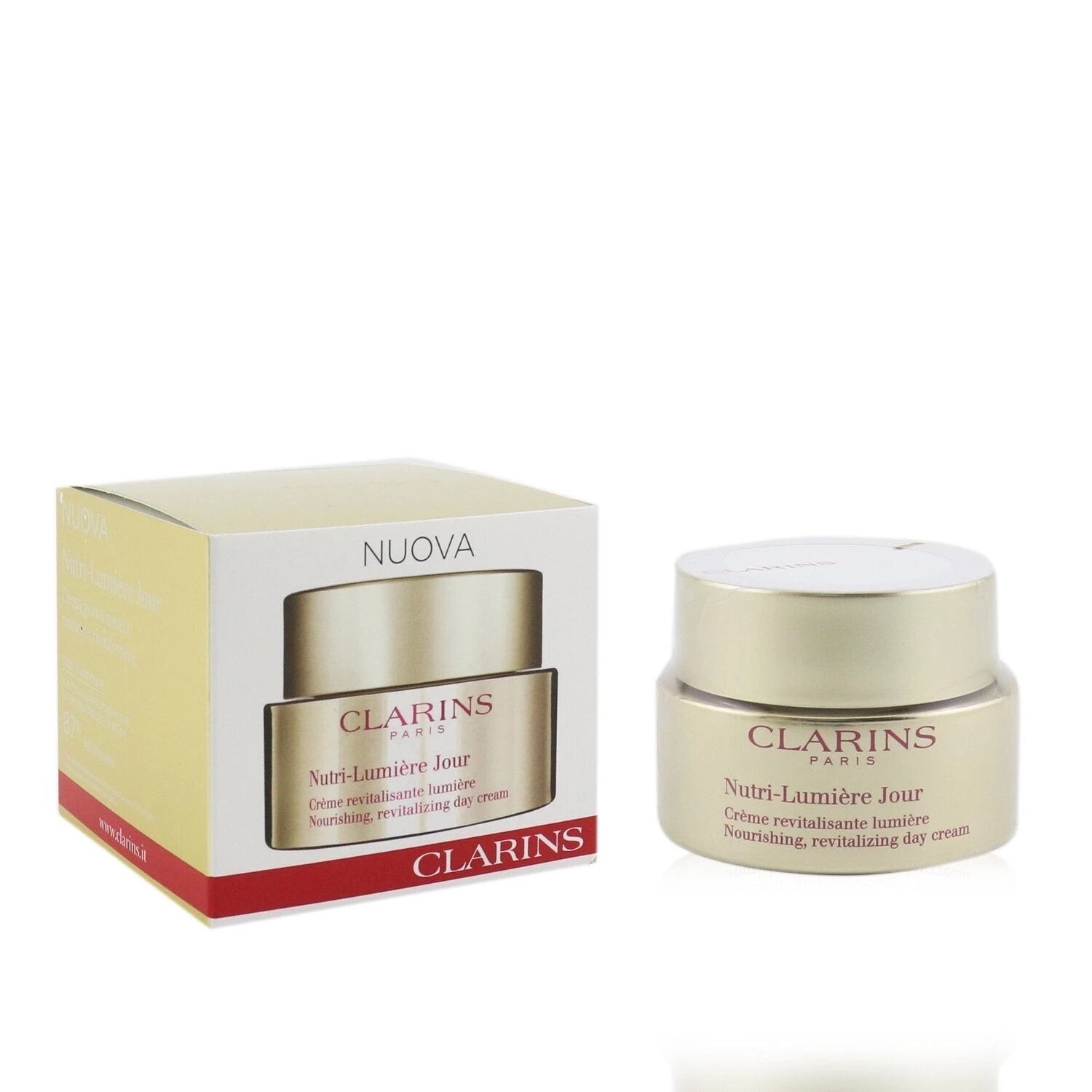 1 Clarins Nutri-Lumiere Jour Nourishing, Revitalizing Day Cream 50ml/1.6oz, 1 of 3