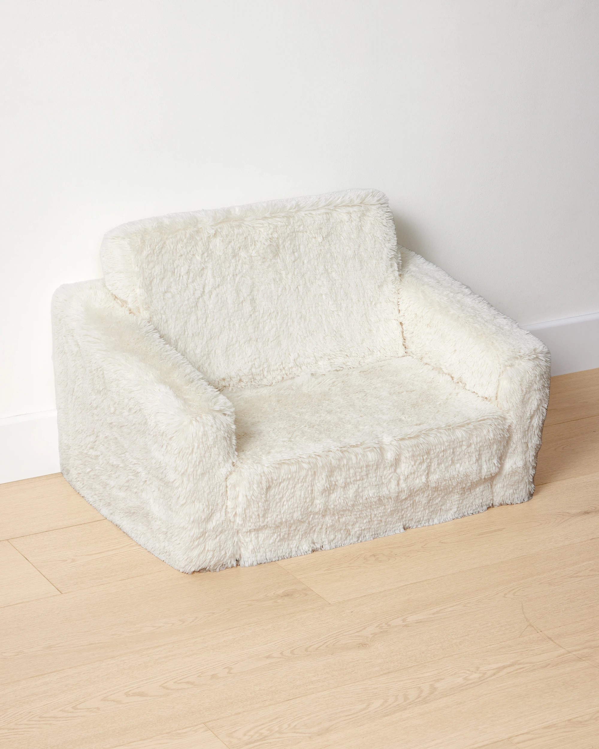 1 Faux Fur Flip Out - Cream, 1 of 6