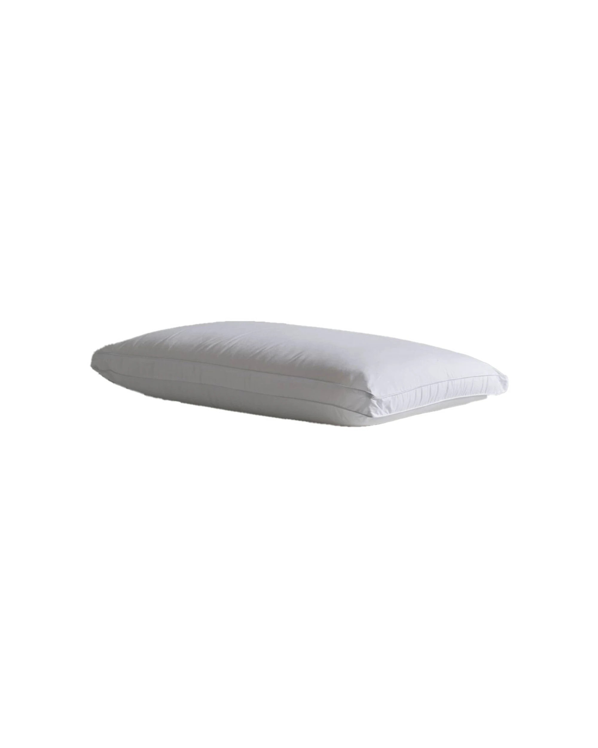 1 Canningvale Luxury Plush Microfibre Pillow Soft Profile Breathable Comfort - White, 1 of 3