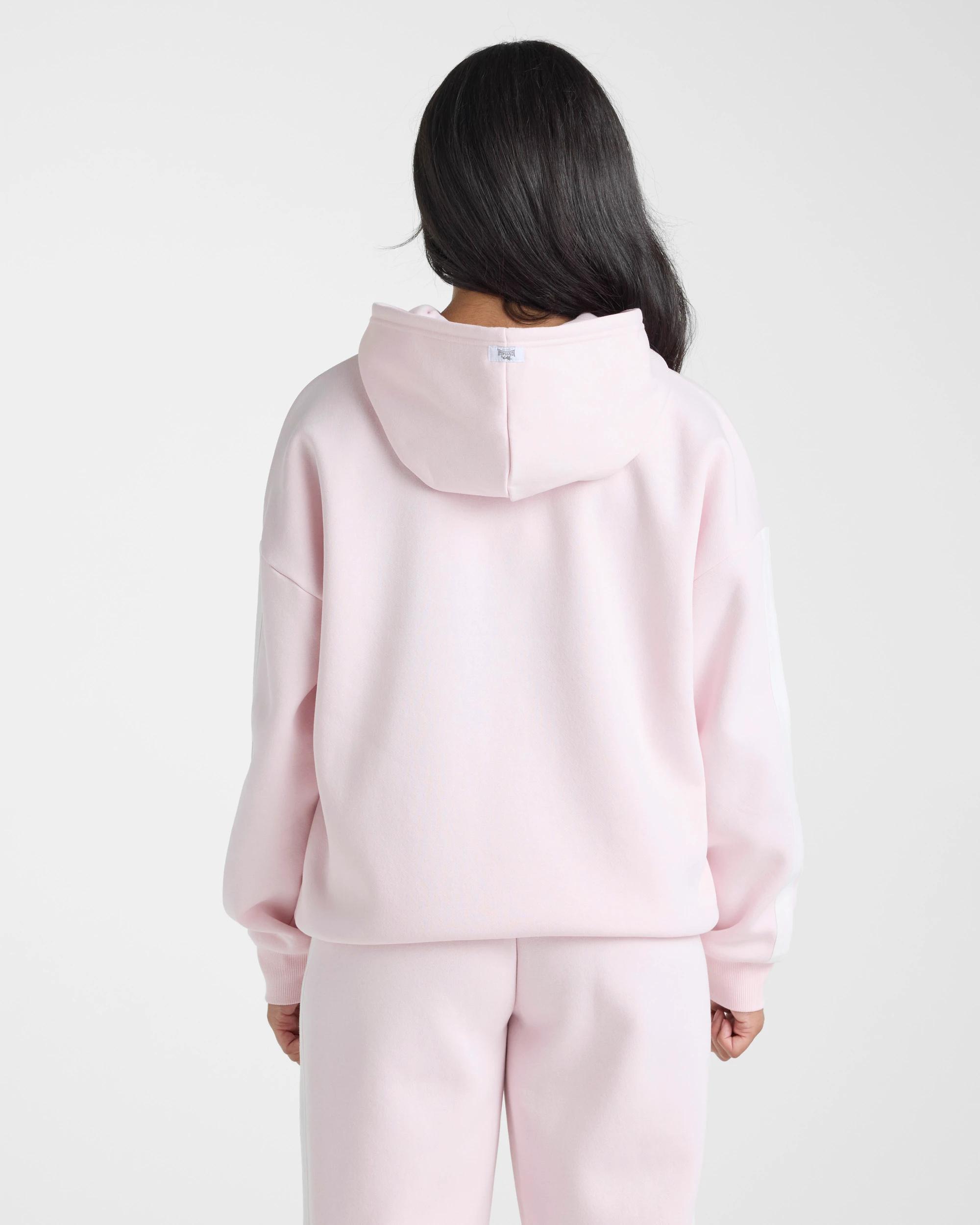 2 Lonsdale London Hoodie LIGHT PINK, 2 of 5