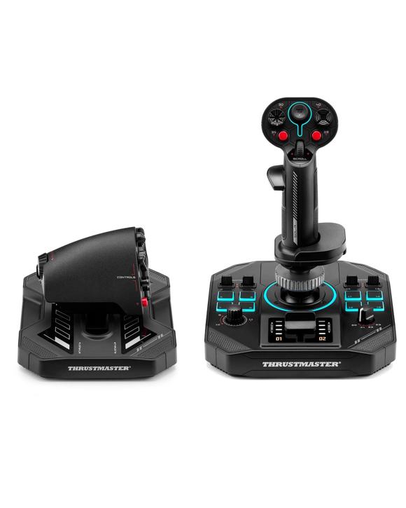 Thrustmaster Sol-R 4 HOTAS - Joystick and Throttle for PC - Black