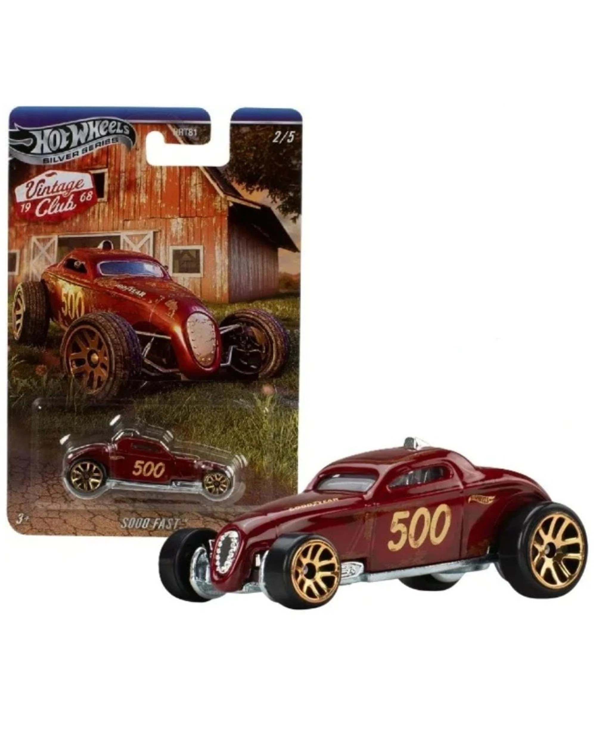 1 Hot Wheels Silver Series Vintage Club 1968 Sooo Fast, 1 of 4