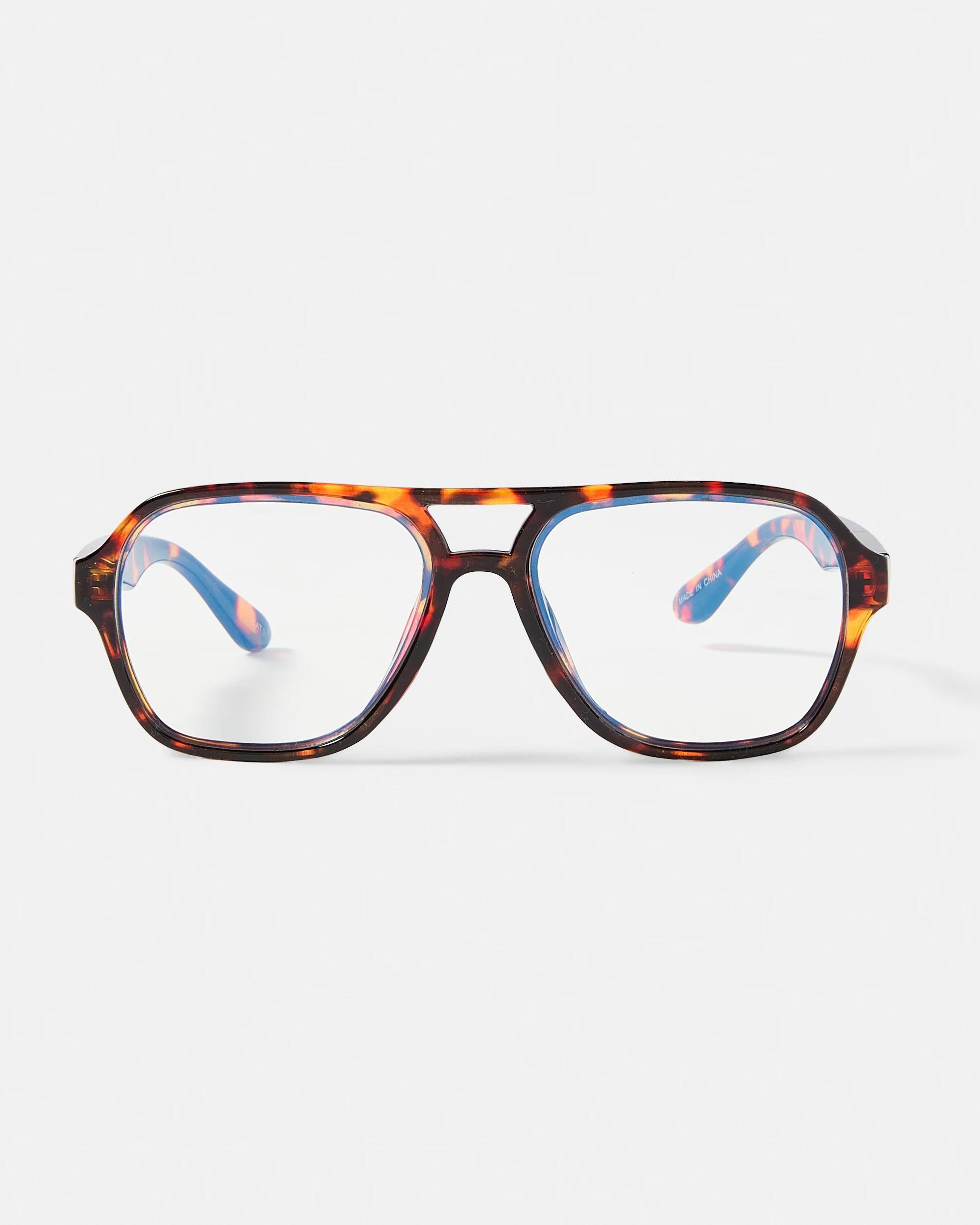 1 Aviator Blue Light Glasses Tort, 1 of 6