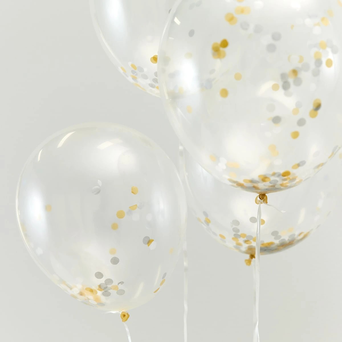 7 6 Pack Metallic Confetti Balloons, 7 of 7