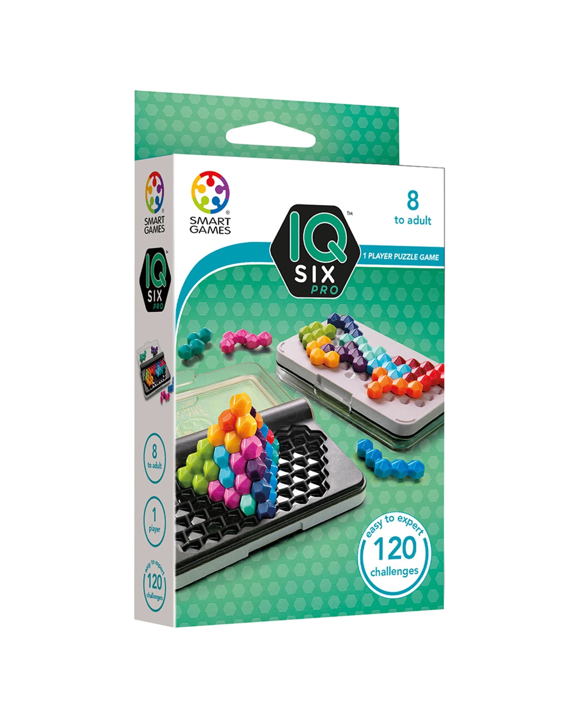 1 Smart Games IQ Six Pro Puzzle Game, 1 of 3