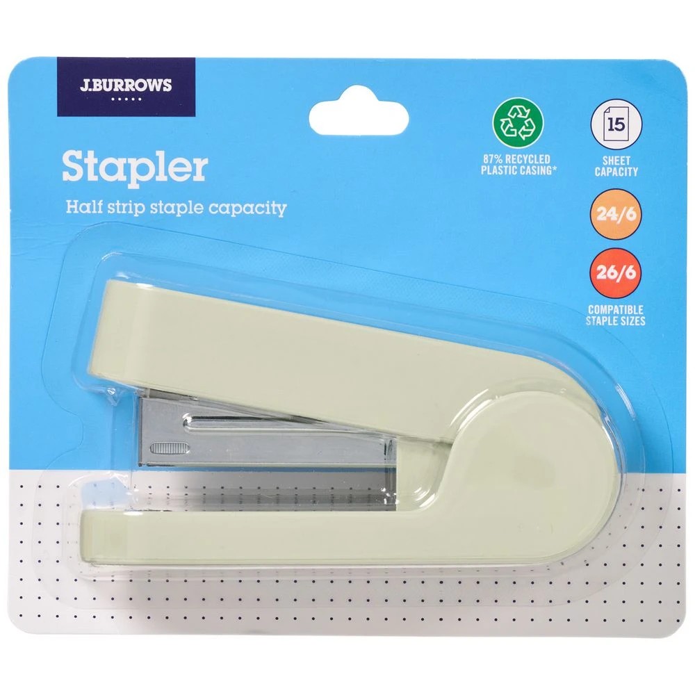 2 J.Burrows Half Strip Stapler Green, 2 of 3