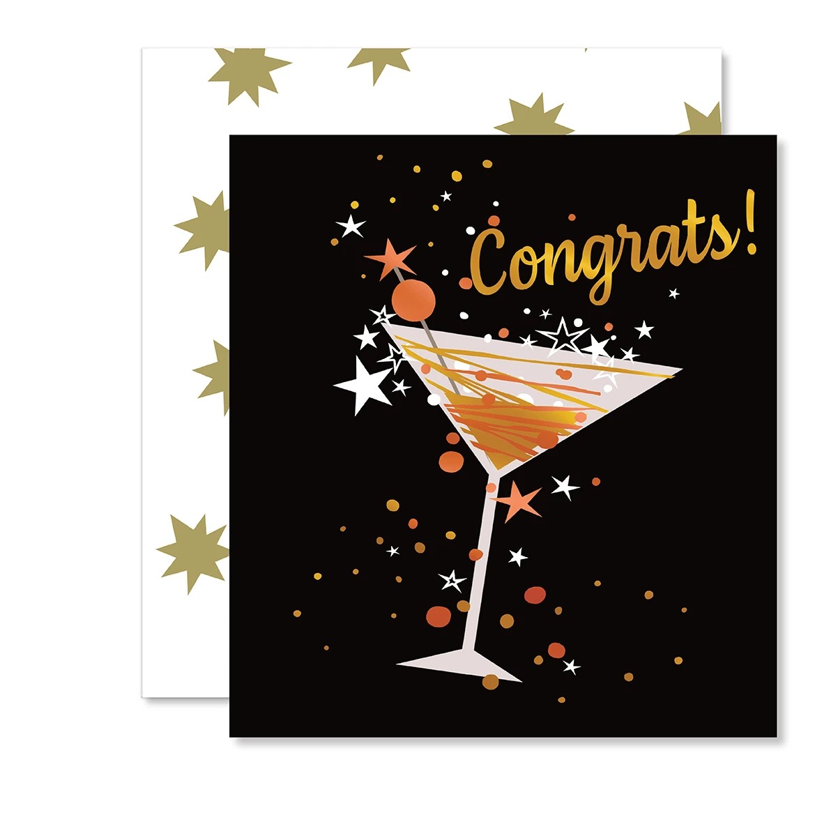 1 Hallmark Congrats Card - Cocktail, 1 of 3