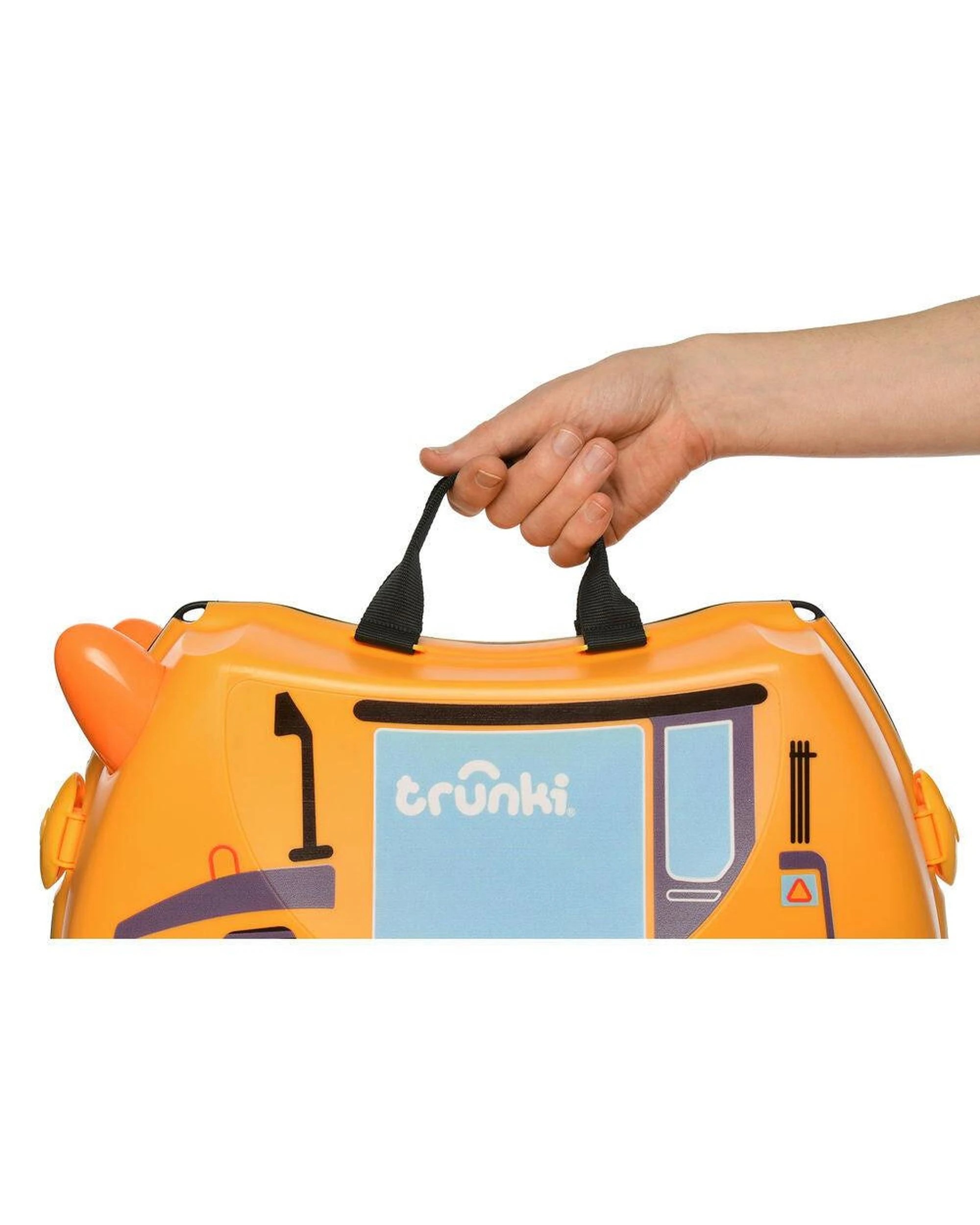 7 Trunki Glide Ride on Luggage Kids Suitcase Toy Box Doug the Digger, 7 of 7