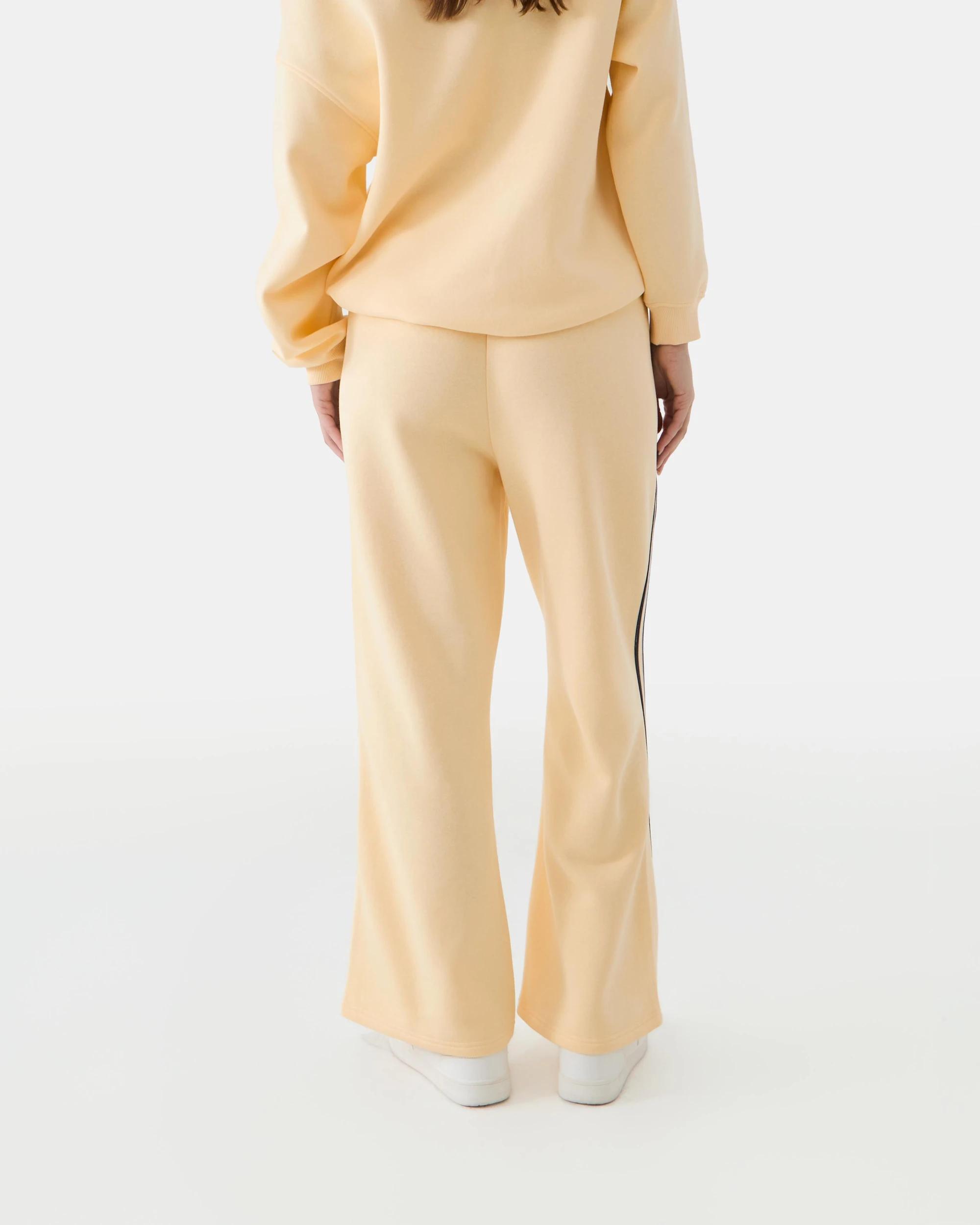 3 Side Stripe Trackpants Ylw Butter, 3 of 7