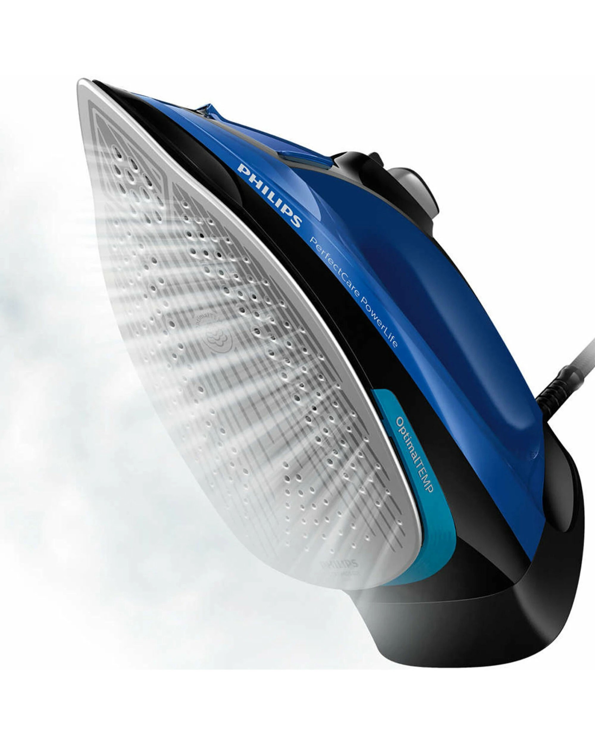 4 Philips PerfectCare PowerLife Steam Iron Blue, 4 of 5