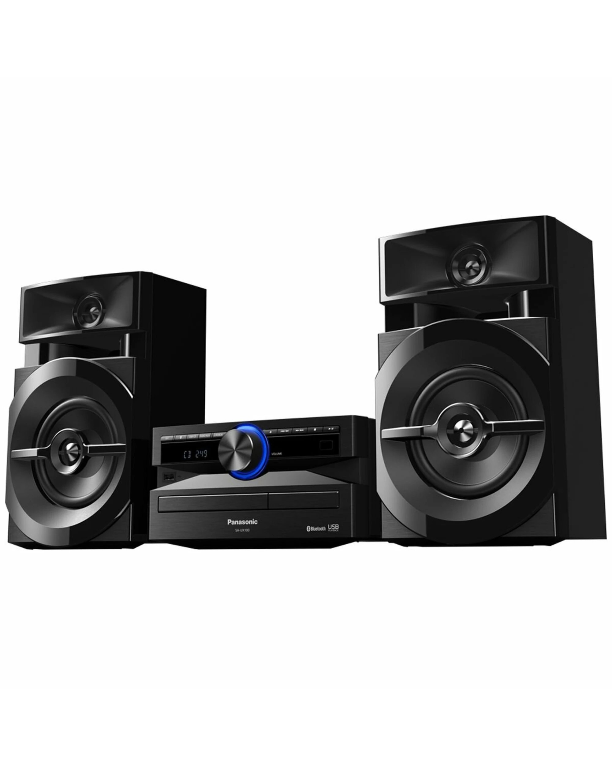 4 Panasonic 300W Mini Hi-Fi System, 4 of 5
