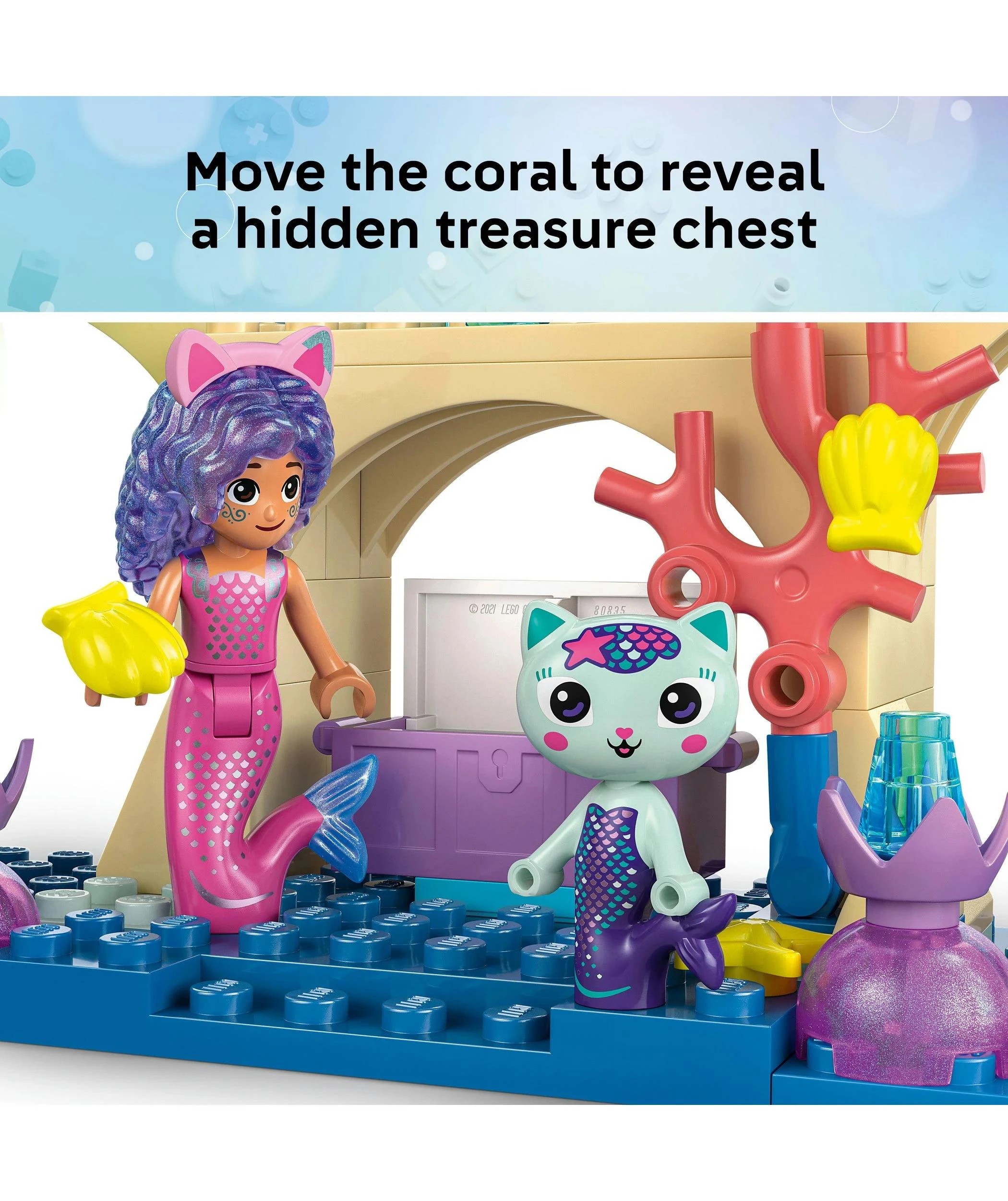 6 LEGO® Gabby's Dollhouse Mermaid Gabby's Aquarium Adventure 11204 - Multi, 6 of 10