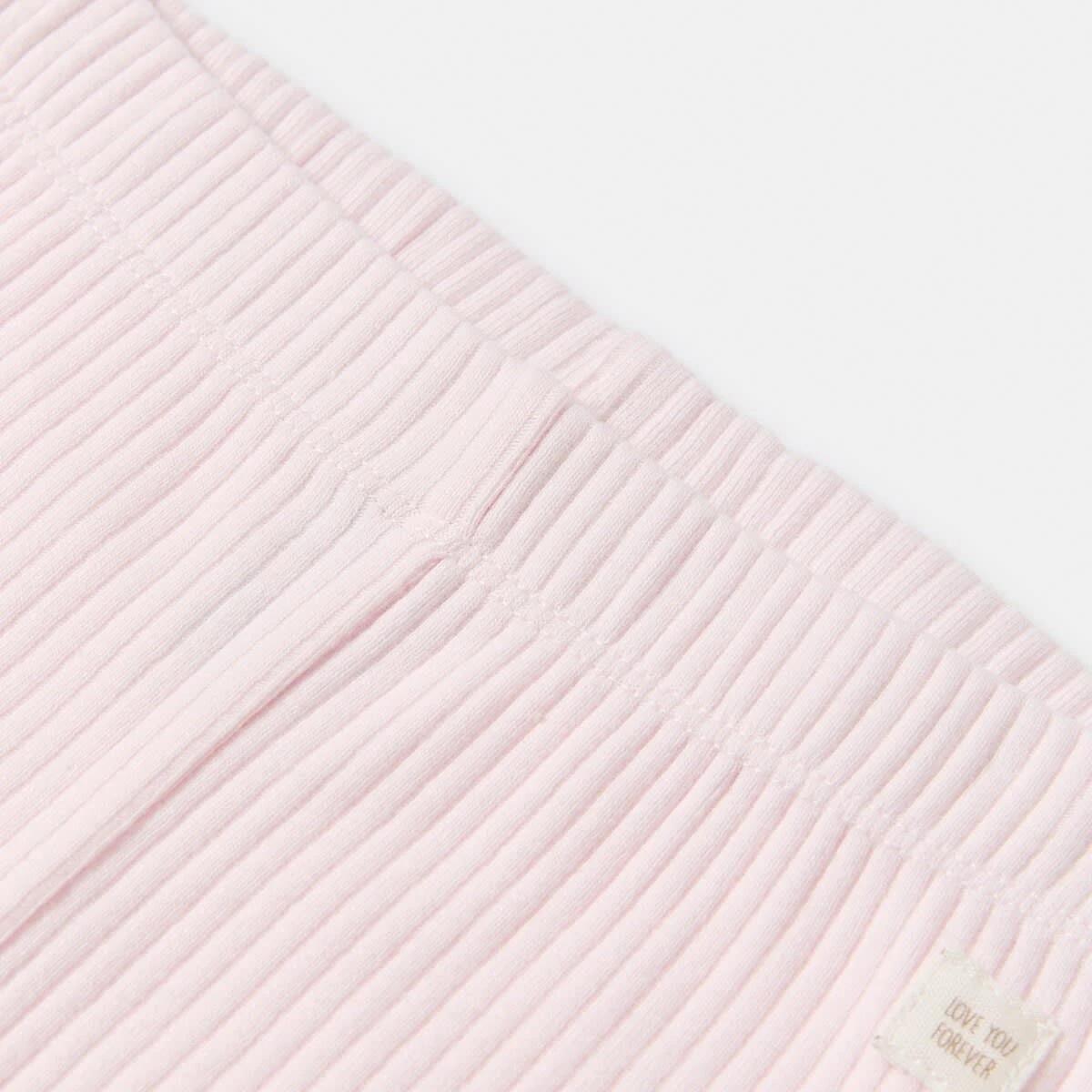 6 3 Pack Ribbed Leggings PINK, HONEY, LILY, 6 of 8