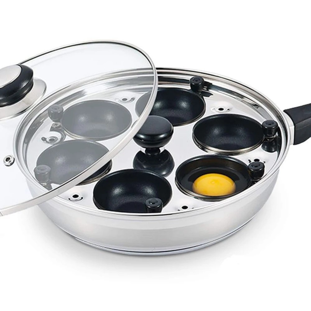 2 Avanti 6 Egg Poacher - 24cm - Black, 2 of 2
