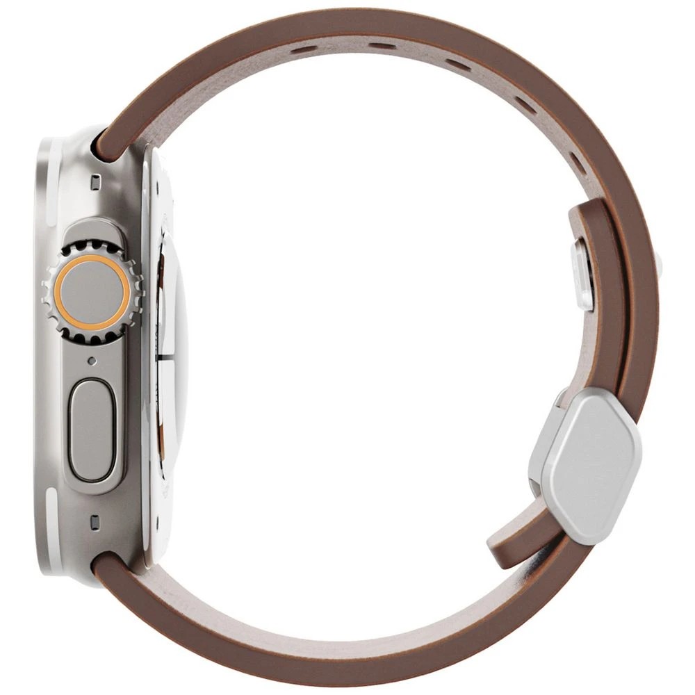 6 Journey Urban Apple Watch Leather Band 4249mm Brown, 6 of 6