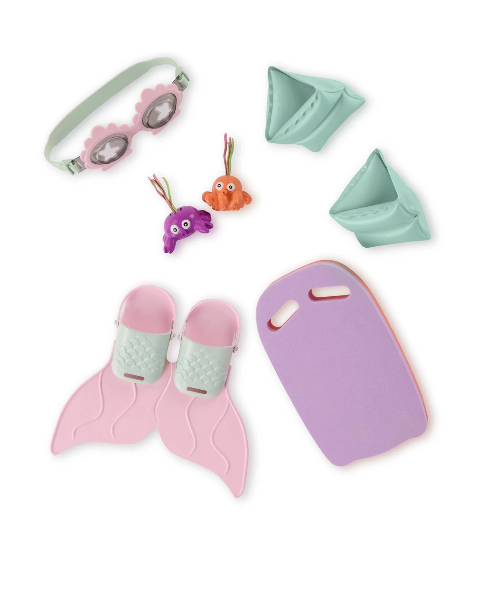 1 Our Generation Mermaid Tales 18-inch Doll Swim Fin Set - Multi, 1 of 5
