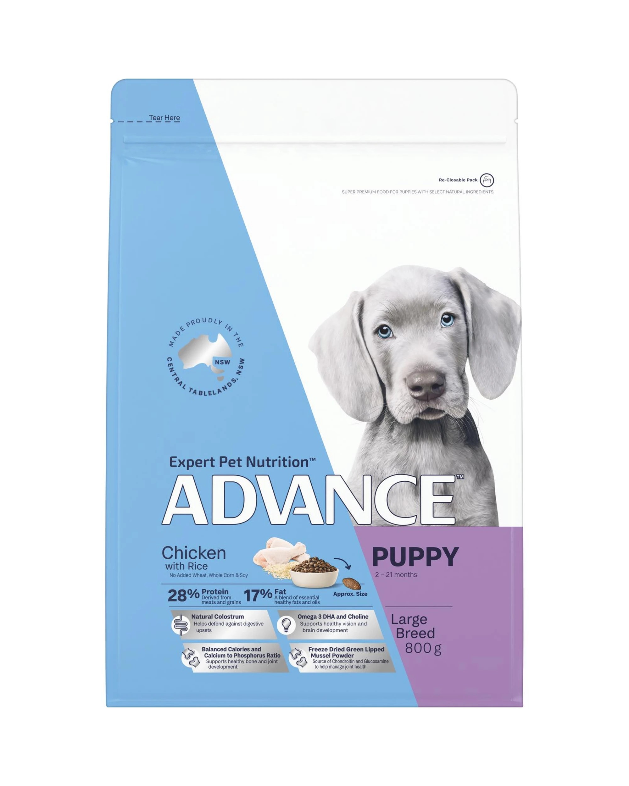 8 Advance Puppy Large Breed Dry Dog Food Chicken with Rice 15kg, 8 of 10