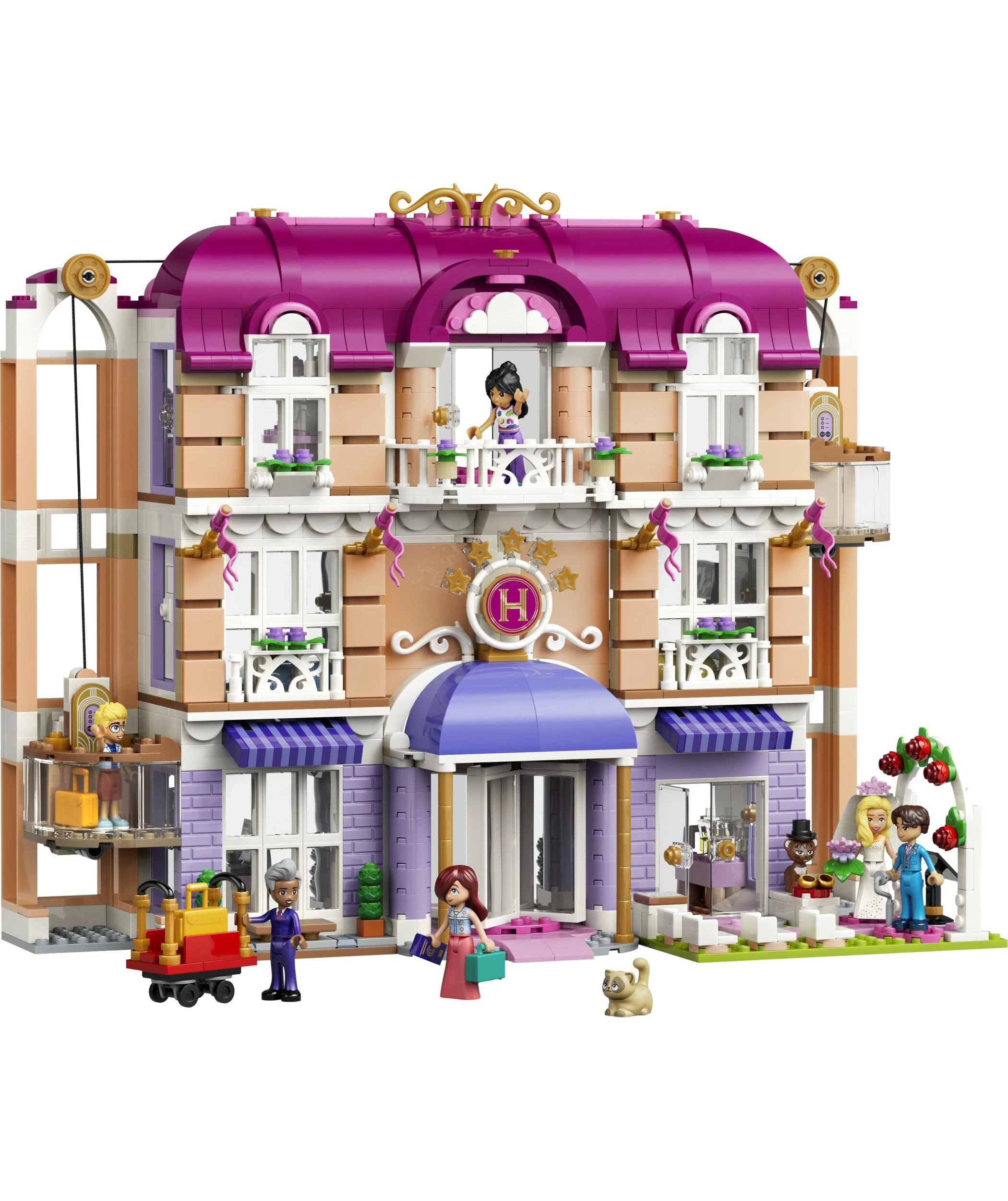 2 LEGO Friends Heartlake City Grand Hotel 42704, 2 of 10