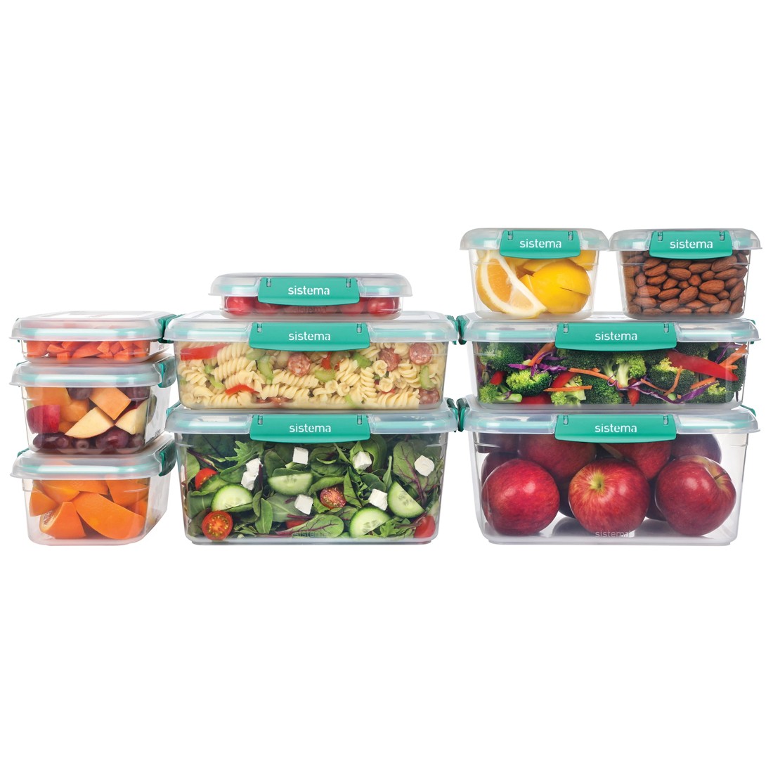 3 10 Pack Sistema Klip It Food Storage Container Set, 3 of 6