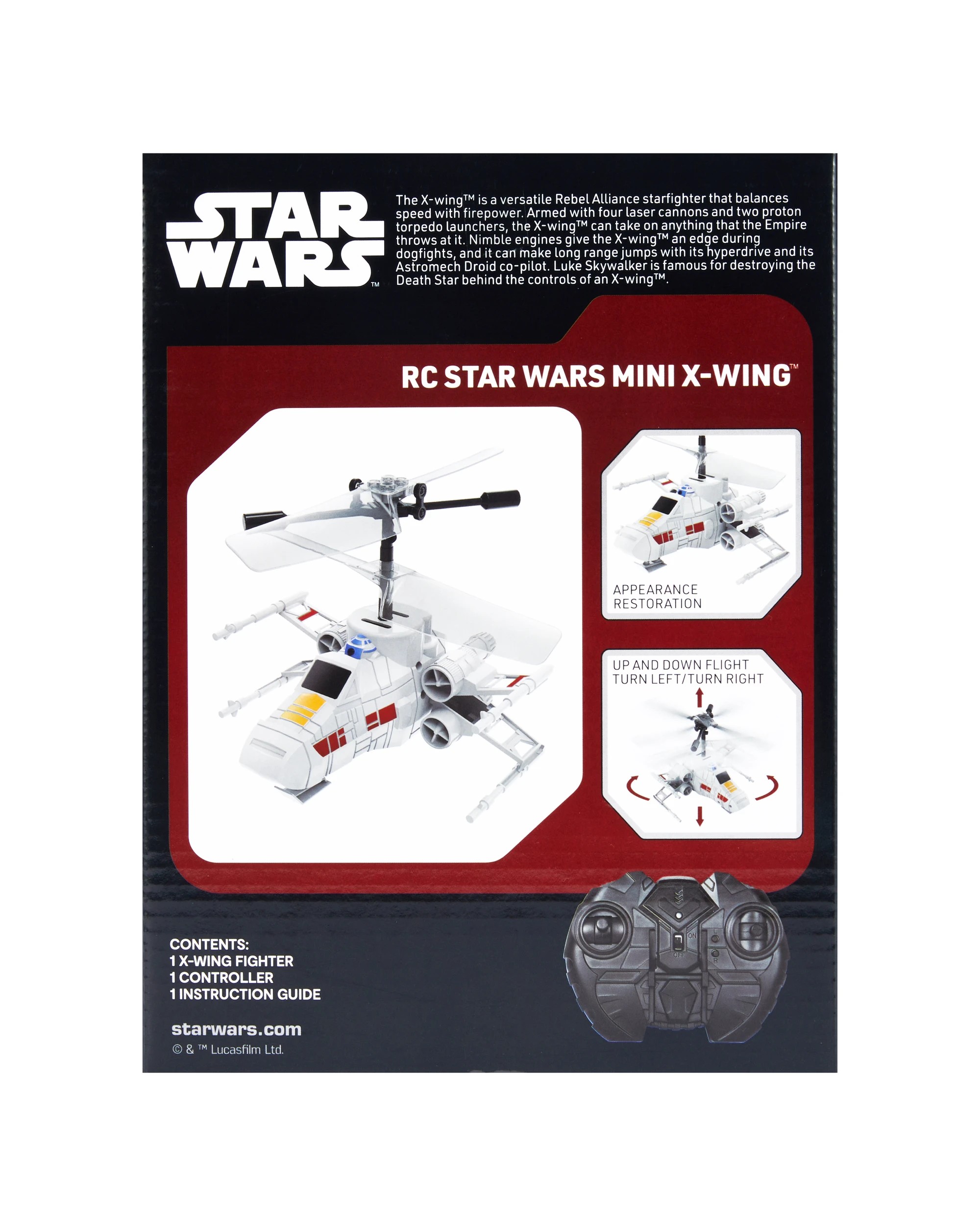 7 Disney RC Star Wars Mini X-Wing, 7 of 7