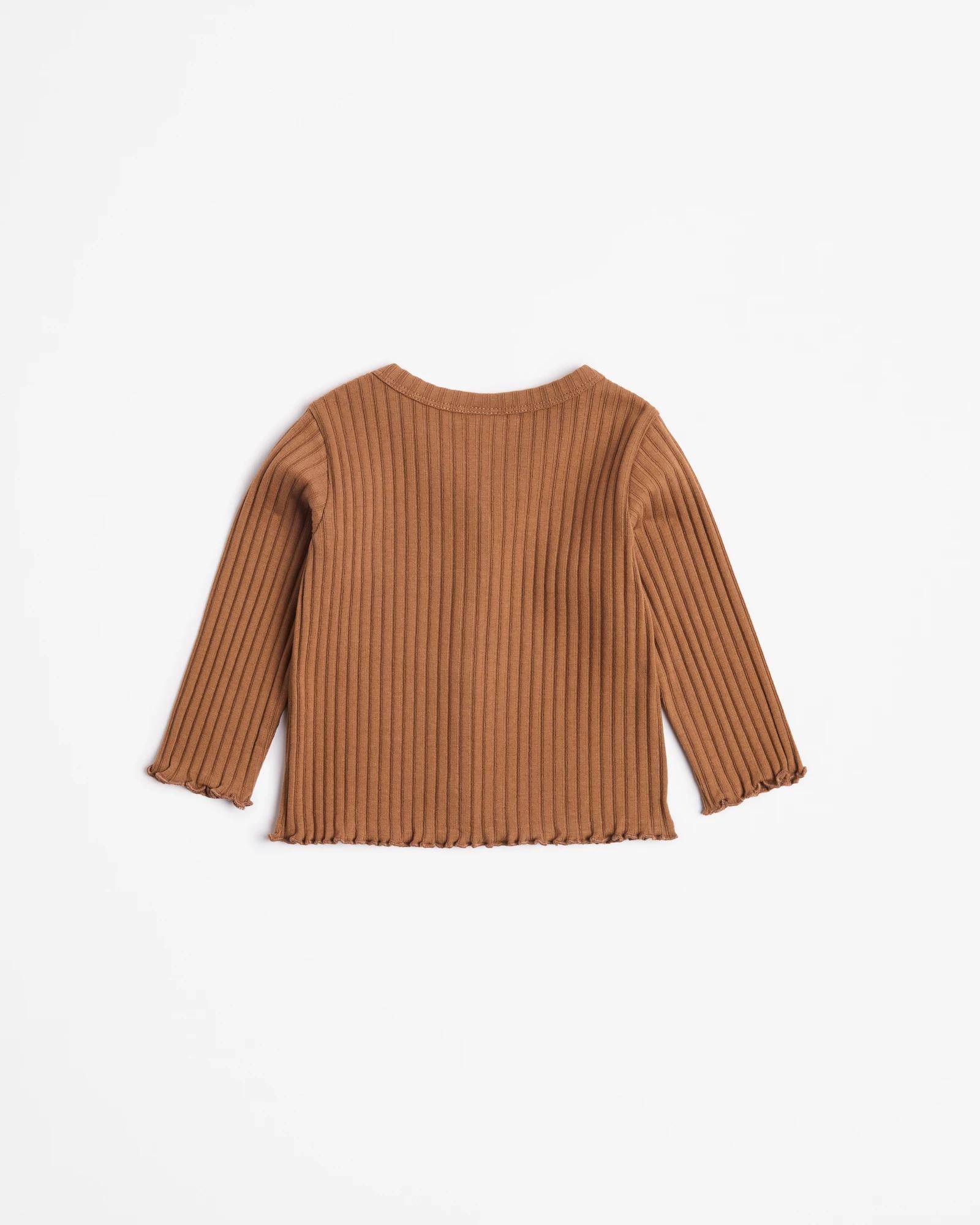 3 Target Baby Lightweight Rib Cardi BROWN, 3 of 3