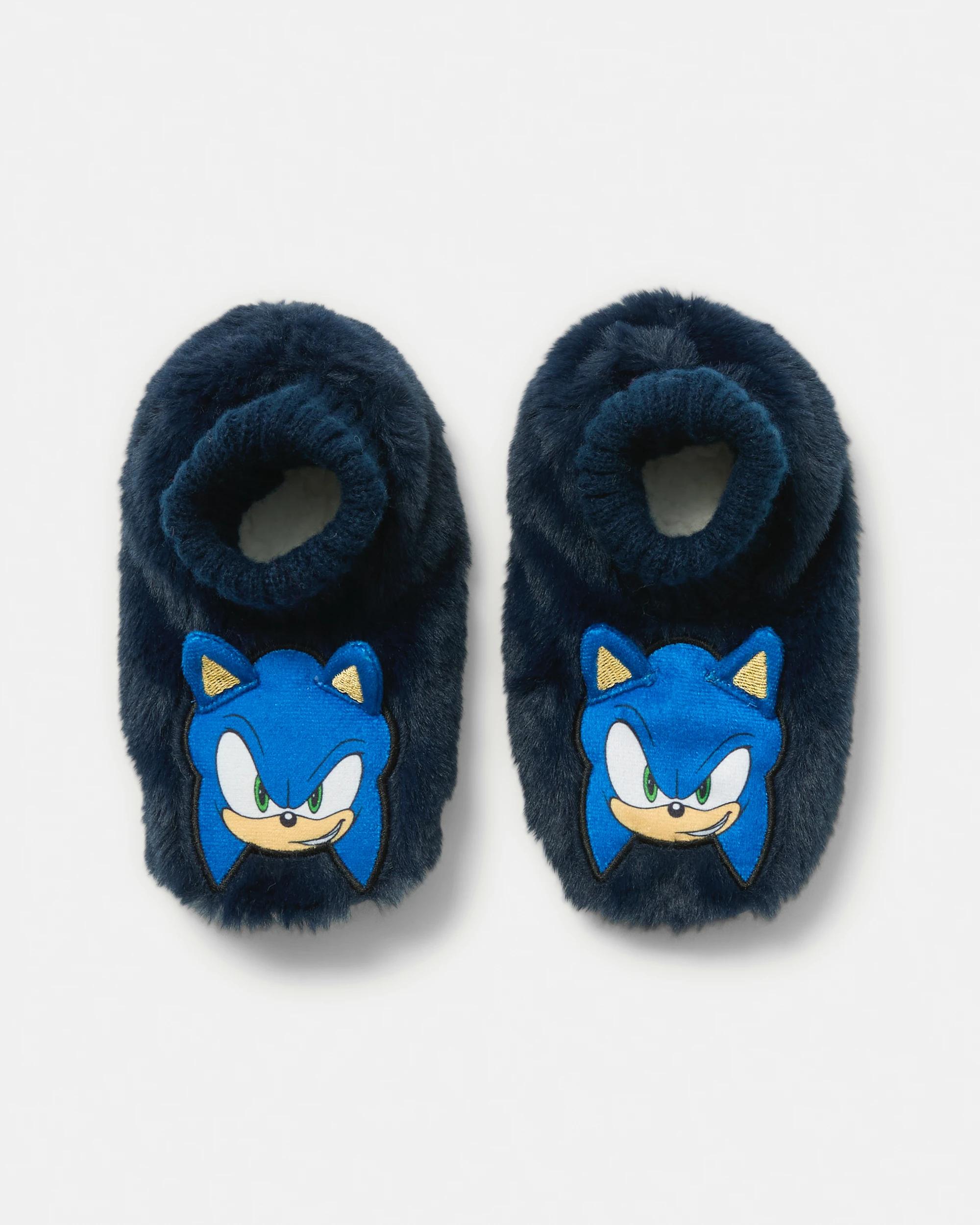 1 Sonic The Hedgehog License Cosy Socks Sonic, 1 of 3