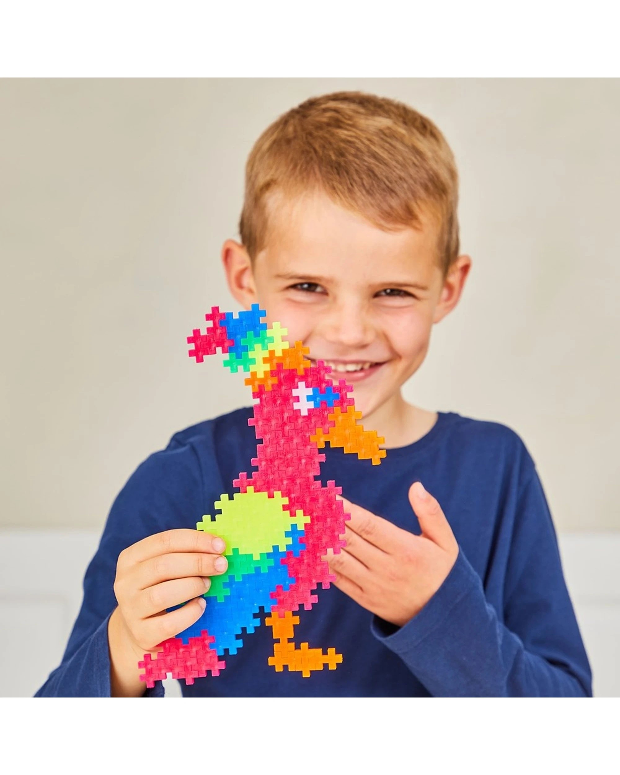 3 Plus-Plus 240pc Neon Mix Tube 2D Building Puzzle Kids Activity Toy, 3 of 3