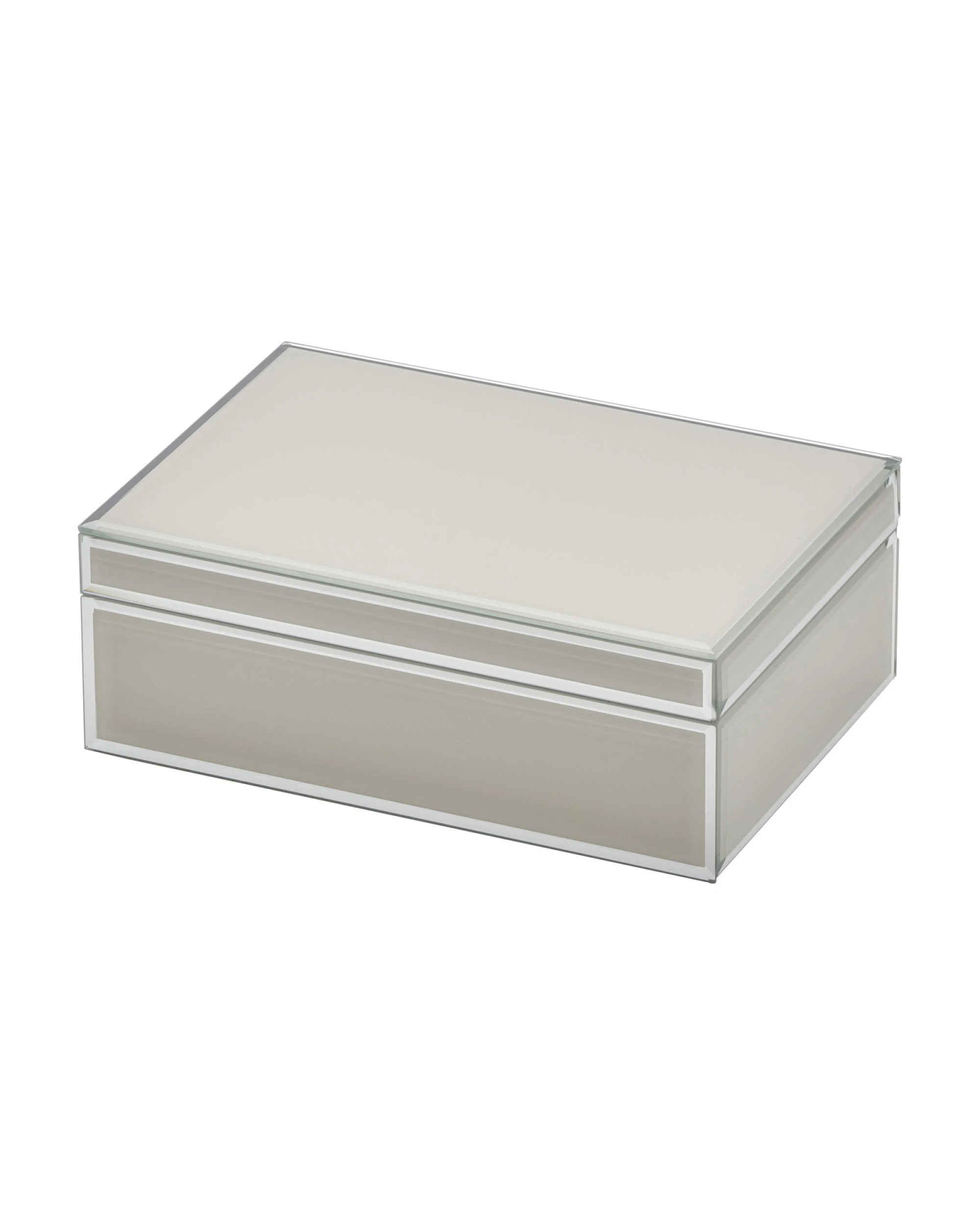 2 One Six Eight London Sara Jewellery Box - Nude - L - Beige, 2 of 6