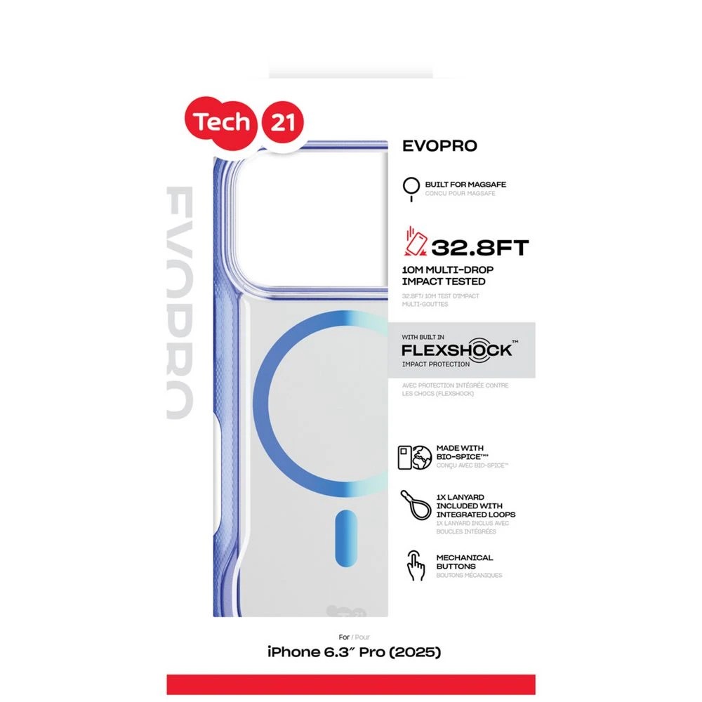 5 Tech21 EvoPro iPhone 17 Pro MagSafe Case Black/Green, 5 of 5