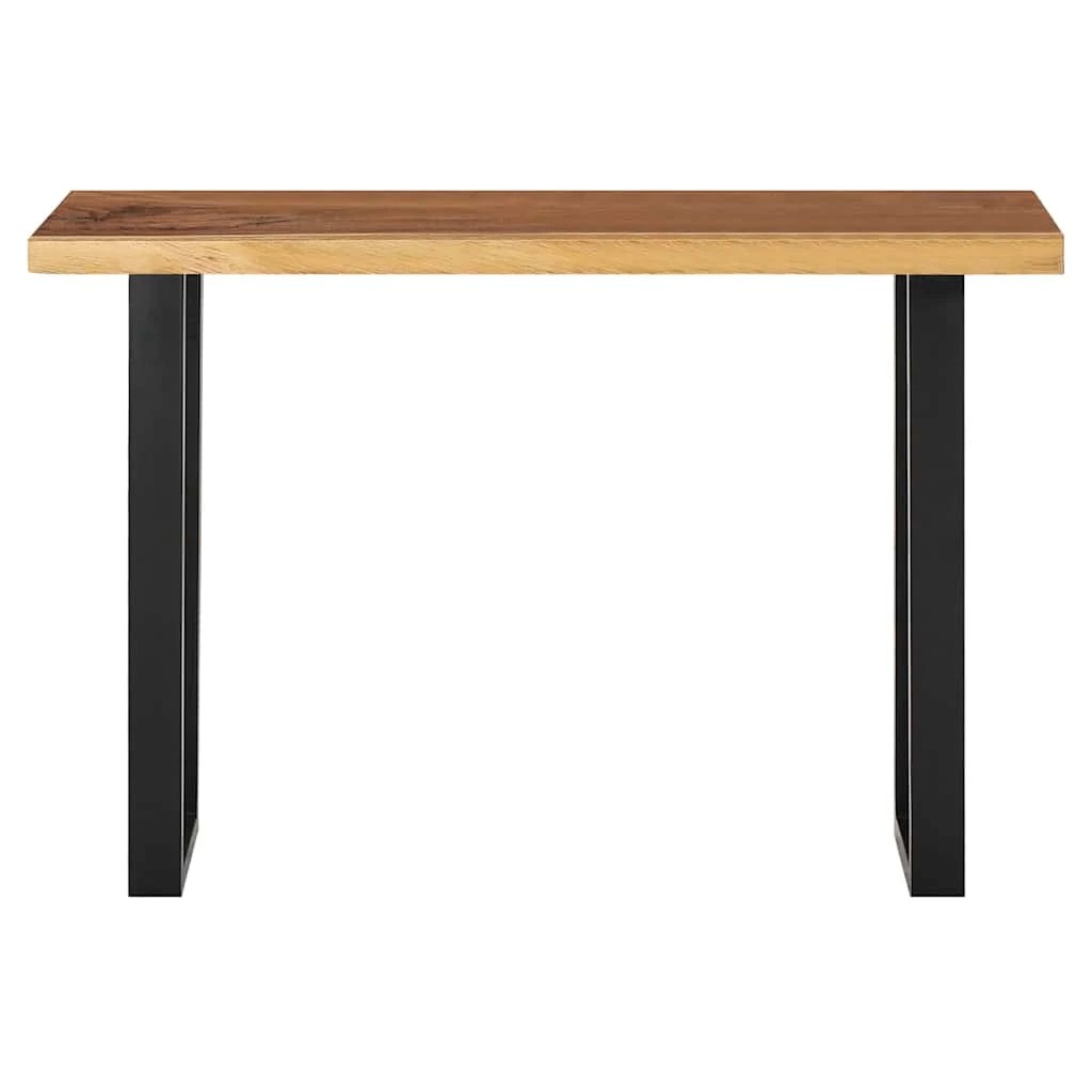 2 Vidaxl Console Table Solid Suar Wood - Brown, 2 of 9