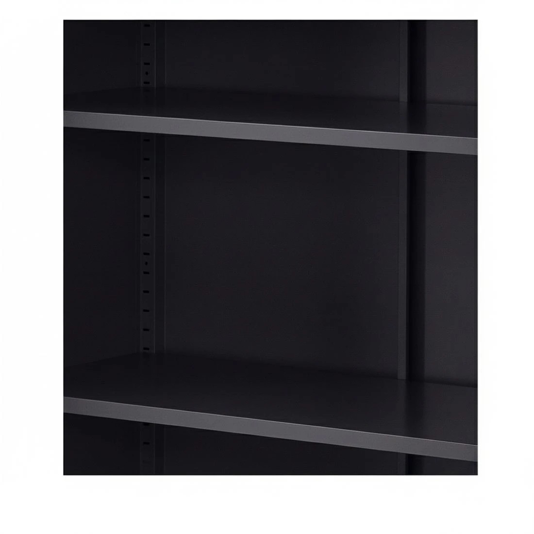4 Artiss Buffet Sideboard Metal Cabinet - SWEETHEART Charcoal - Black, 4 of 6
