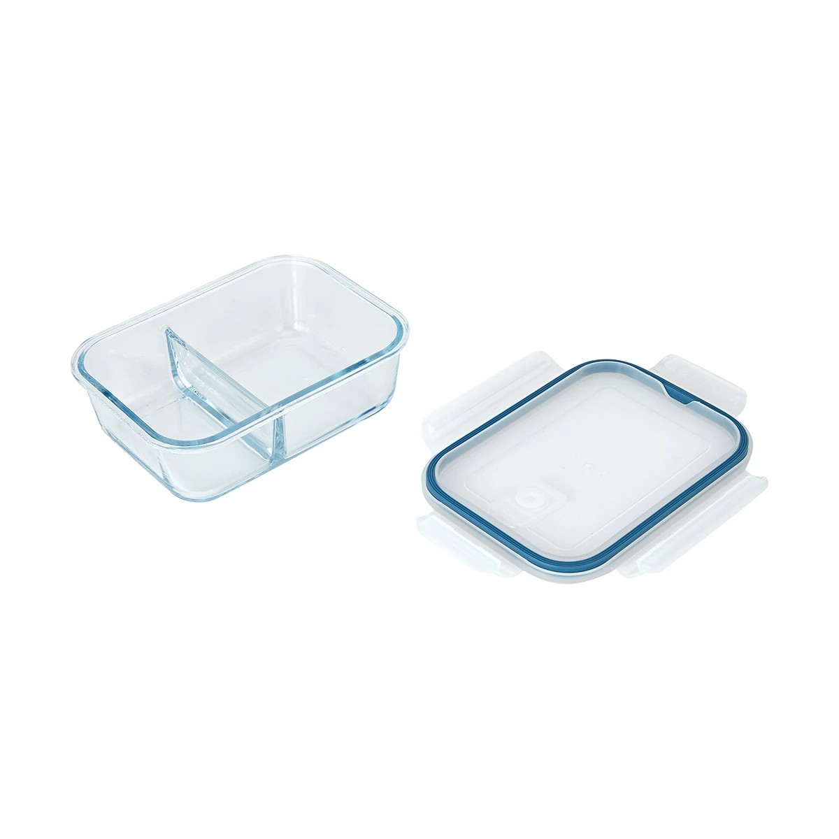 3 2 Compartment Glass Meal Prep Container, 3 of 4