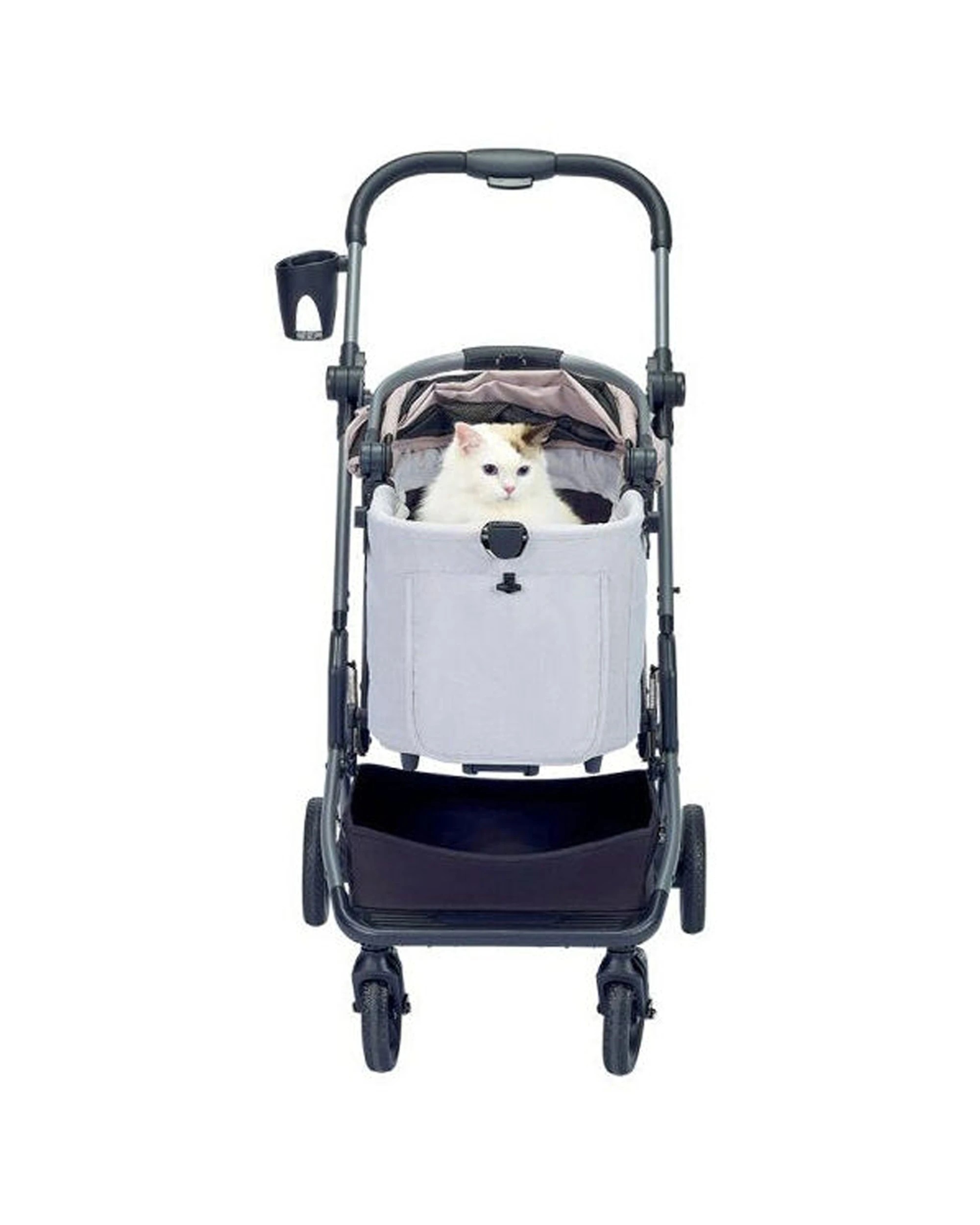 4 Ibiyaya Lyte 3-In-1 Detachable Pet Stroller Medium 20kg Aluminium Frame, 4 of 6