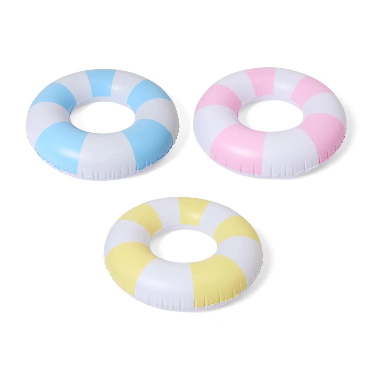 6 Inflatable Swim Ring - Assorted, 6 of 10