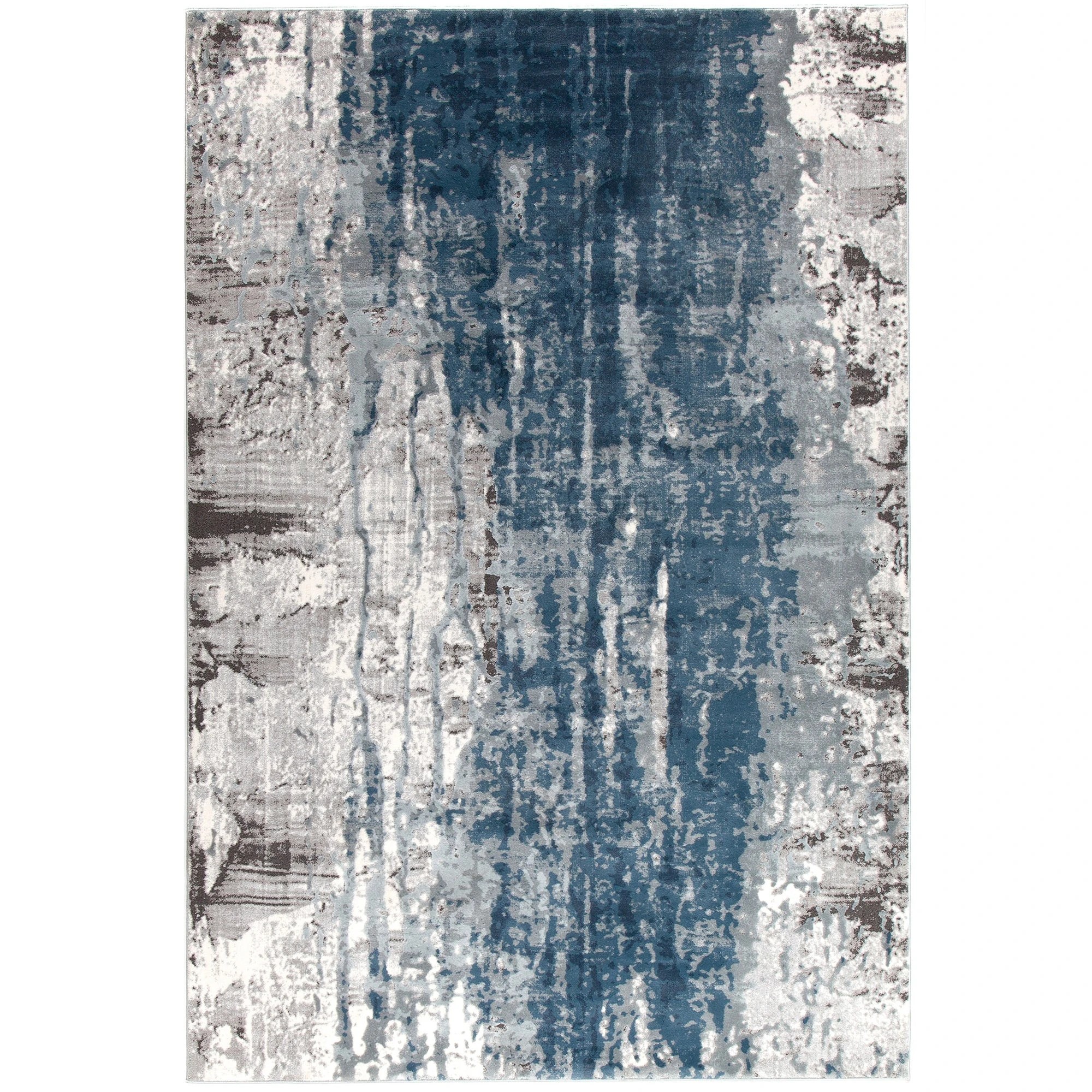 1 Common Ground Rugs Isola 1733 400x300cm - Extra Extra Large Floor Rug - Blue, 1 of 7