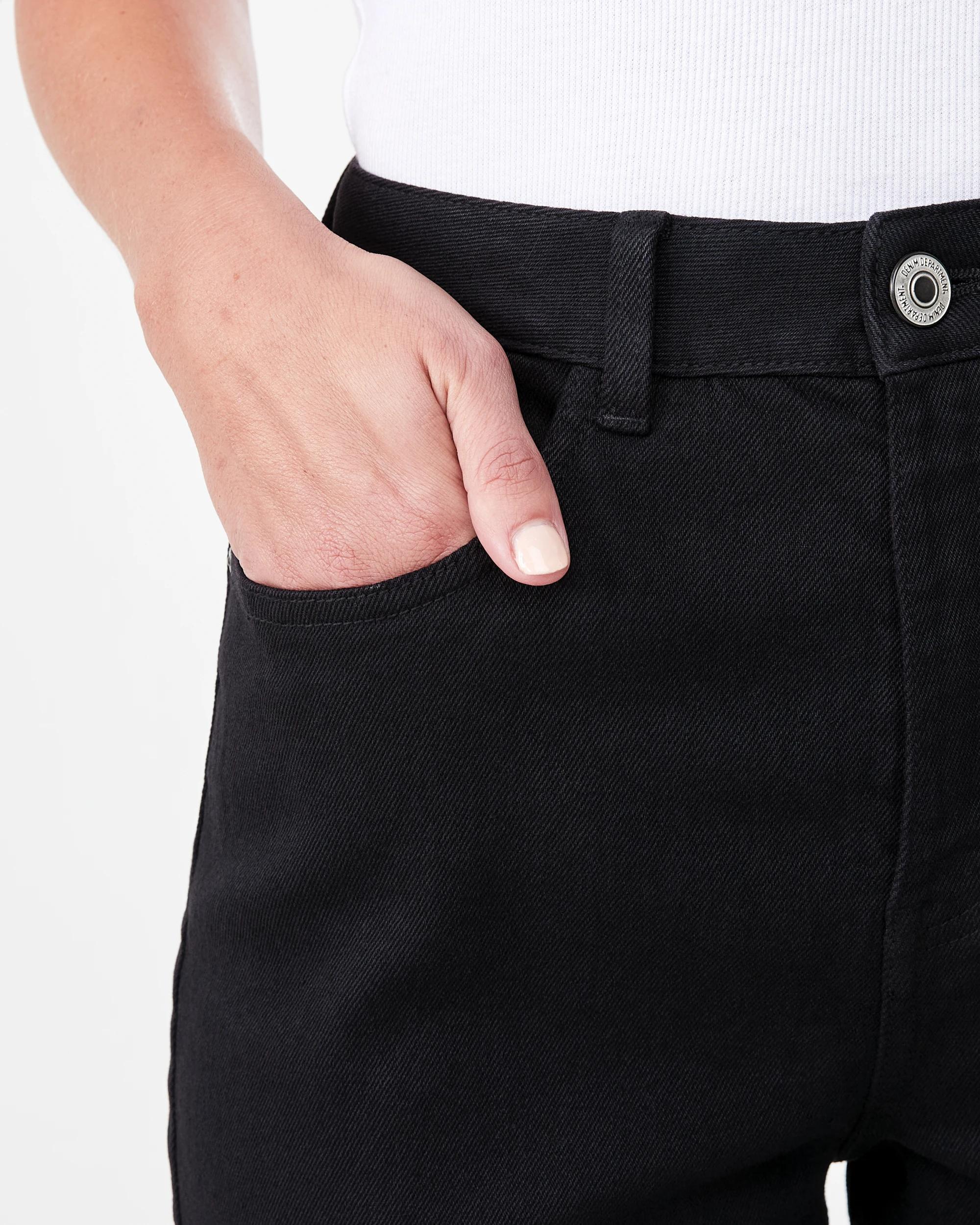 6 Mum Jeans Black Wash, 6 of 9