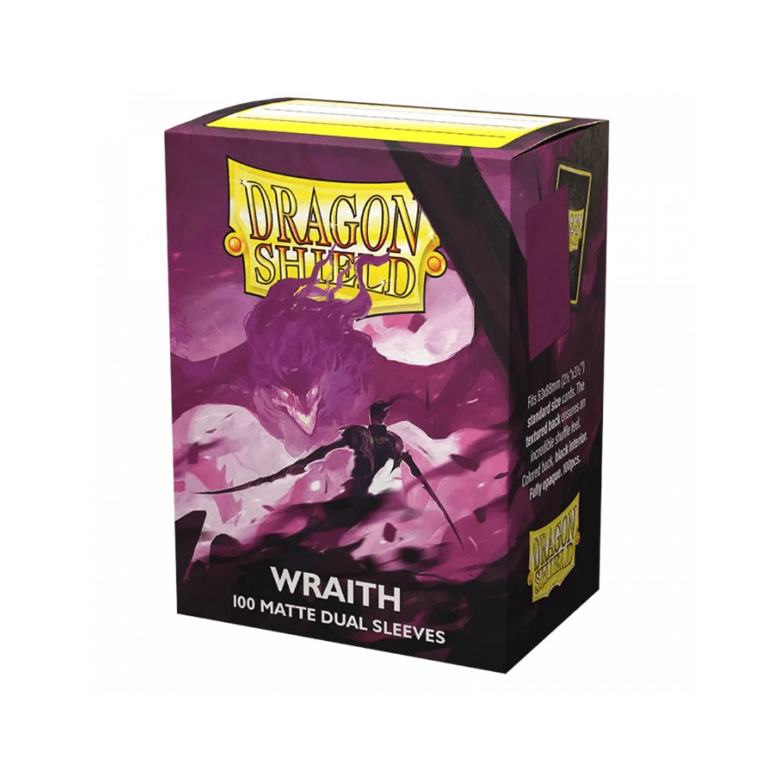 1 Arcane Tinmen Aps Dragon Shield Wraith 100 Matte Dual Sleeves, 1 of 2