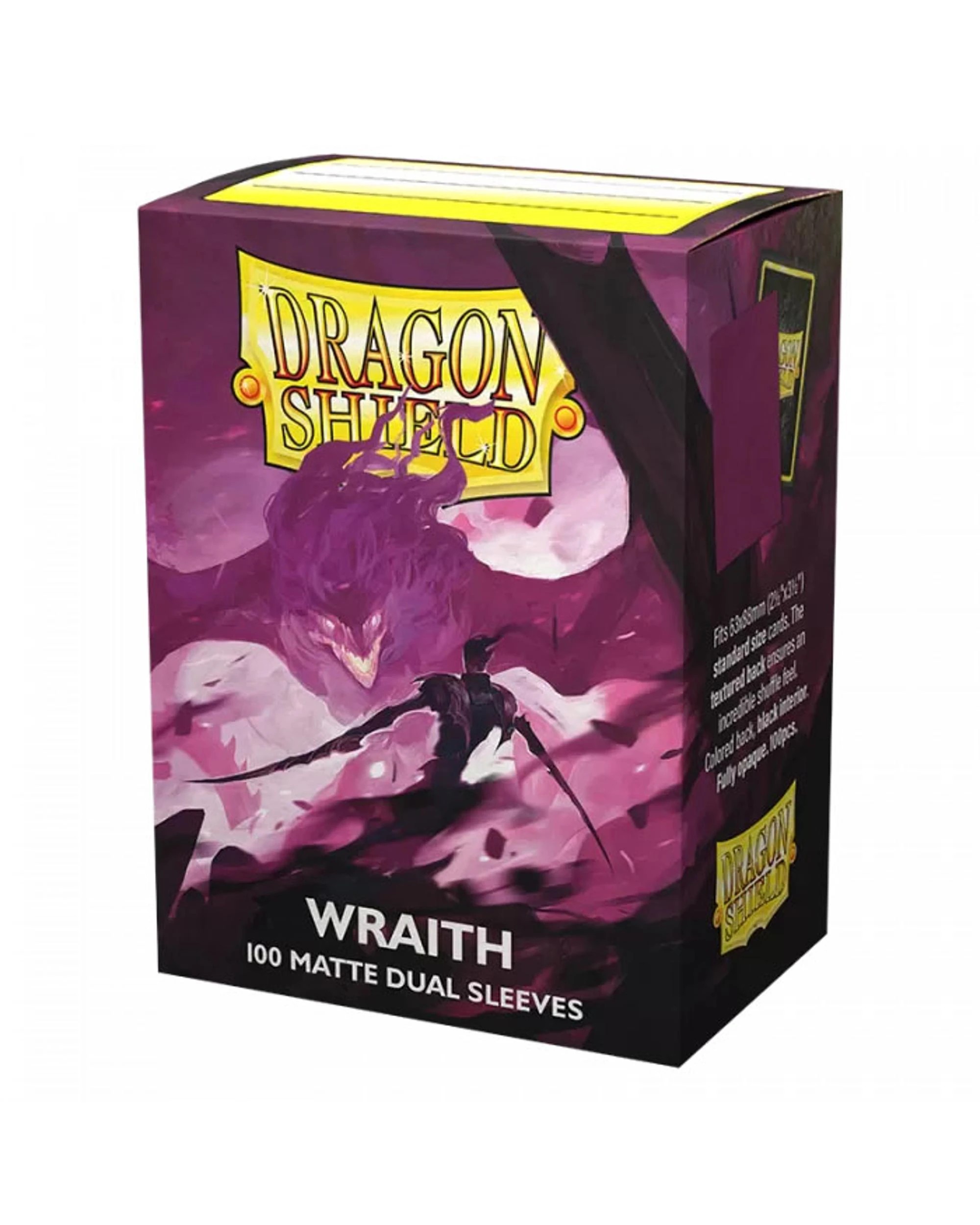 1 Dragon Shield Wraith 100 Matte Dual Sleeves, 1 of 2