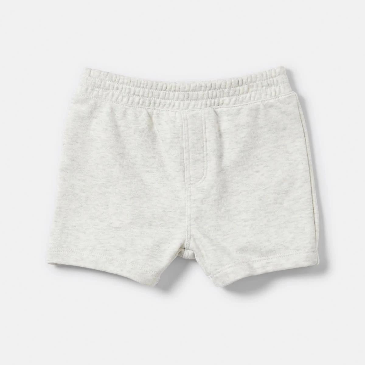 4 2 Pack Terry Shorts BLUE, WHITE MARLE, 4 of 6