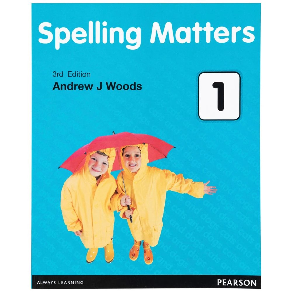 1 Spelling Matters Book 1, 1 of 2